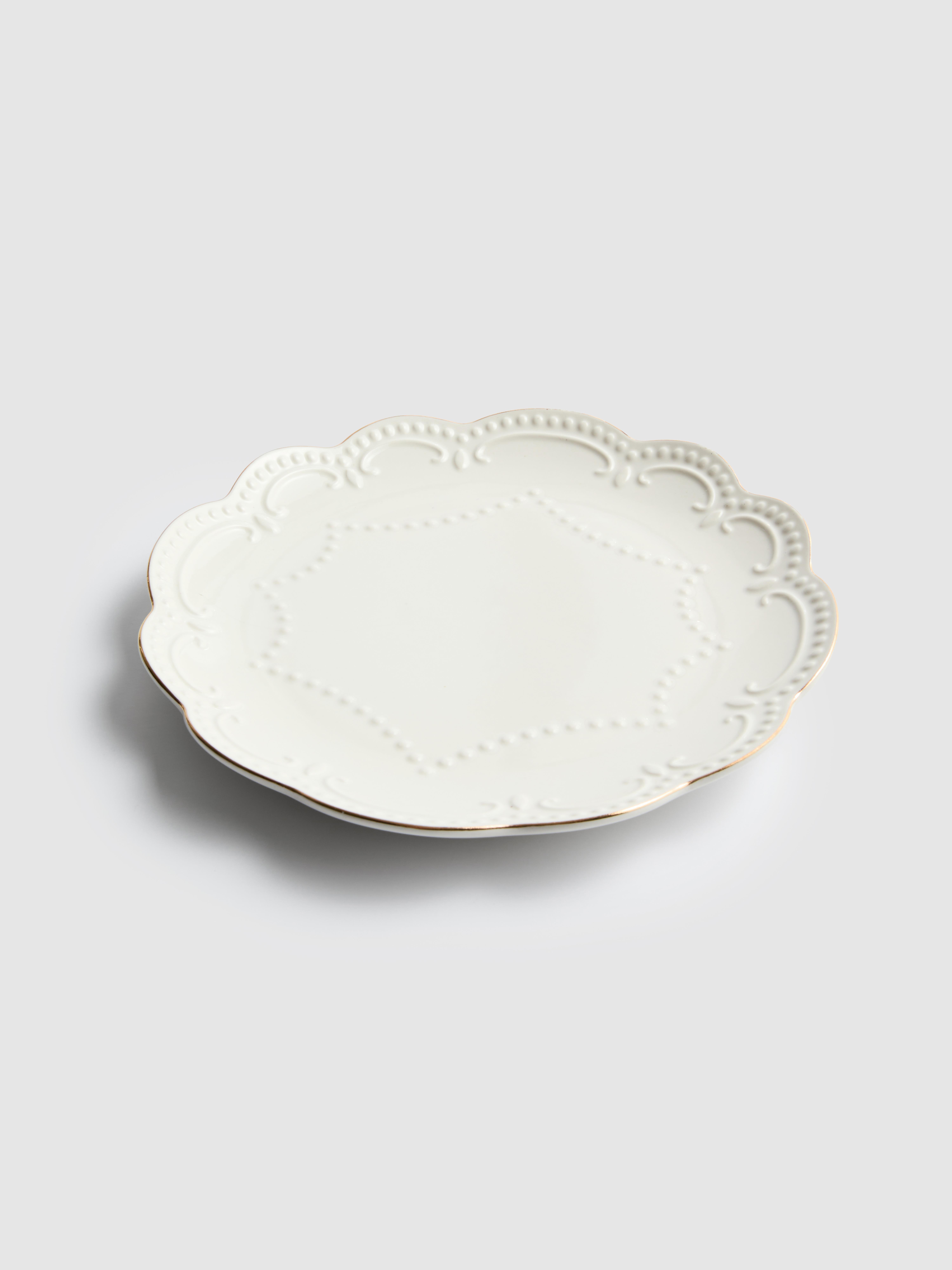 Scalloped Edge Side Plate