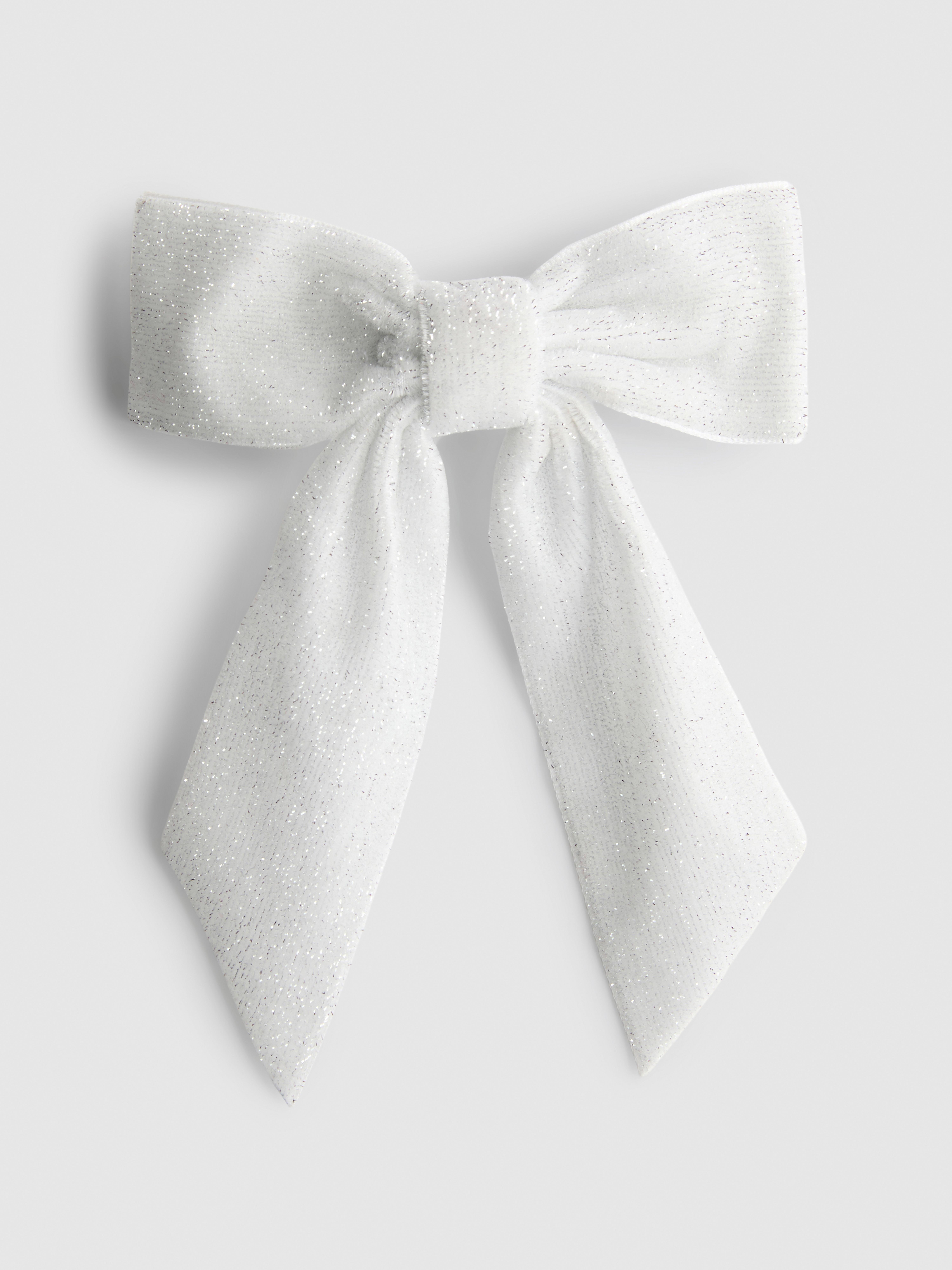 Glitter Bow Hair Clip