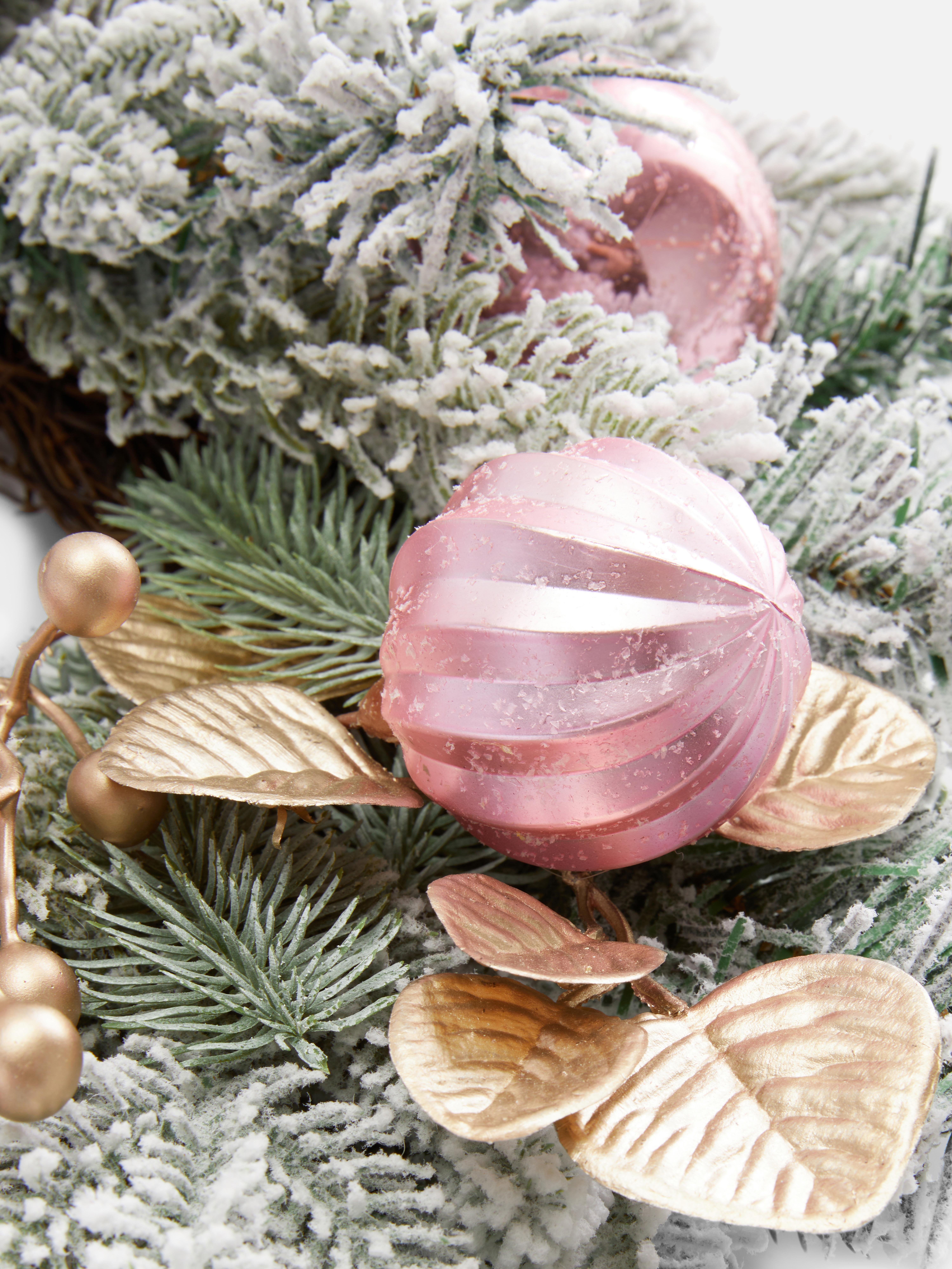 Faux Christmas Wreath