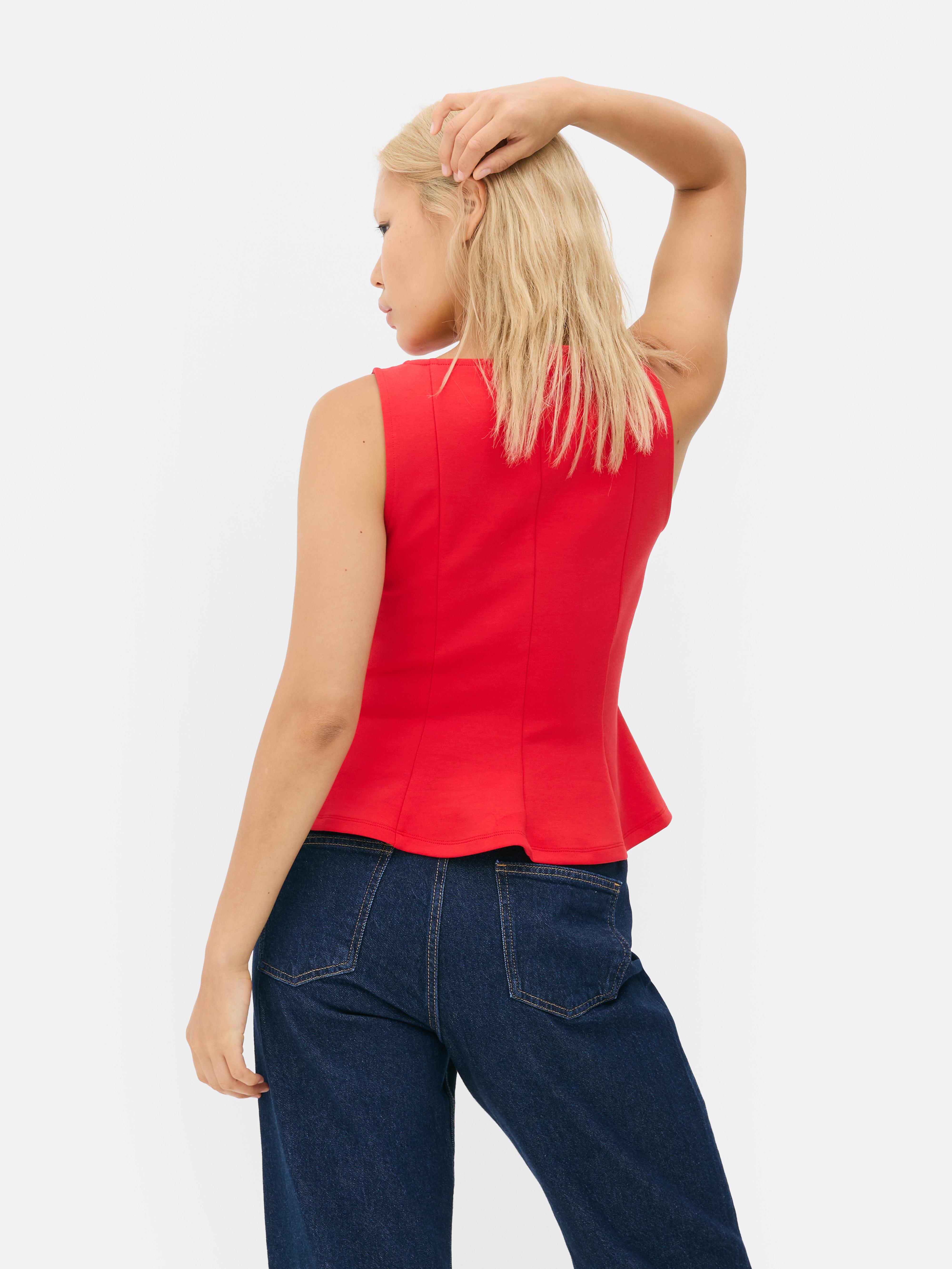 売れ筋商品|||ランズエンド カットソー トップス レディース Plus Size Supima Keyhole Tank Living coral Agnes Orinda Plus Size Tops for Women One Shoulder Short