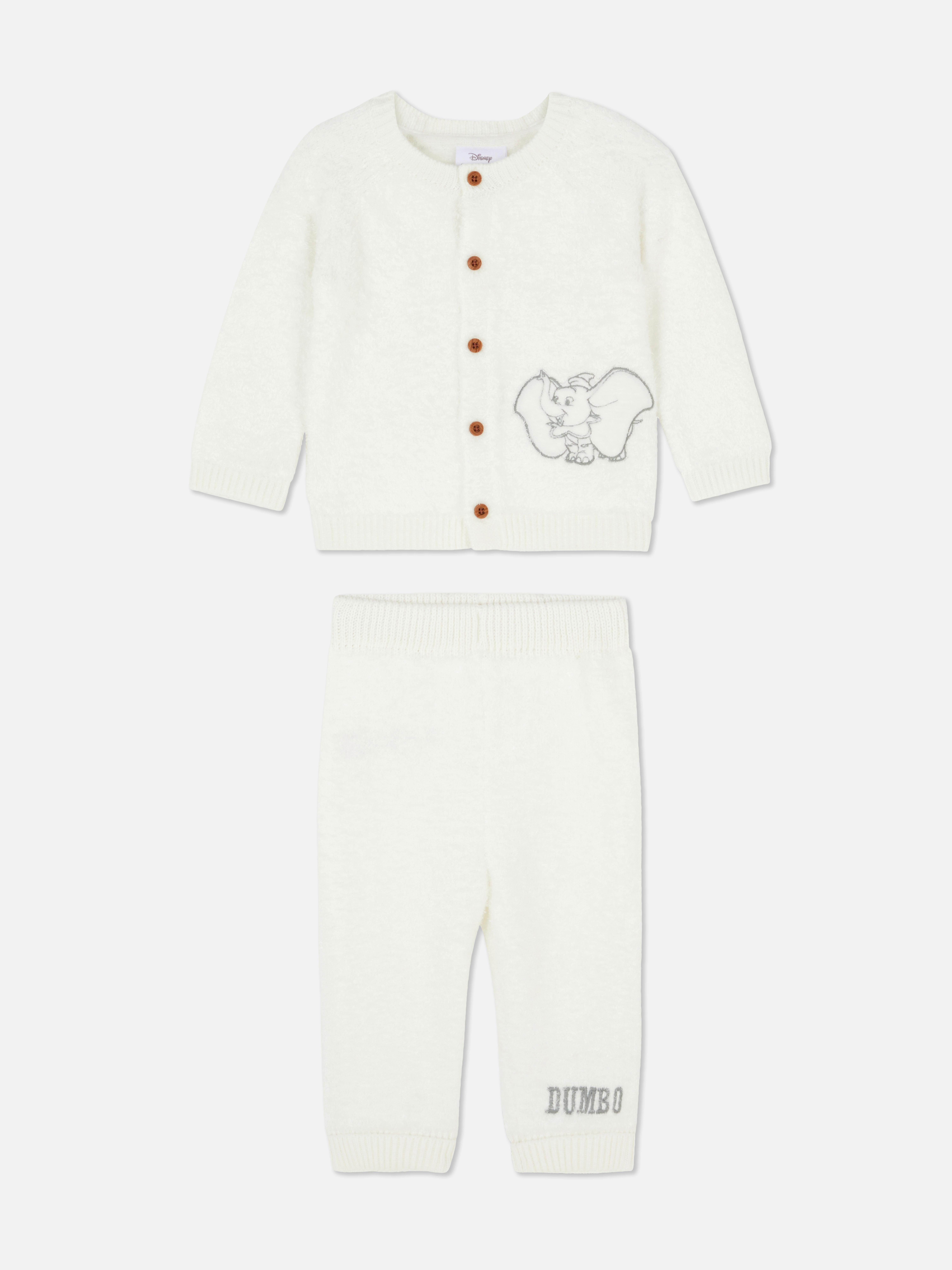 0-18mths | Disney x Steve Thompson Cardigan and Leggings Newborn Set