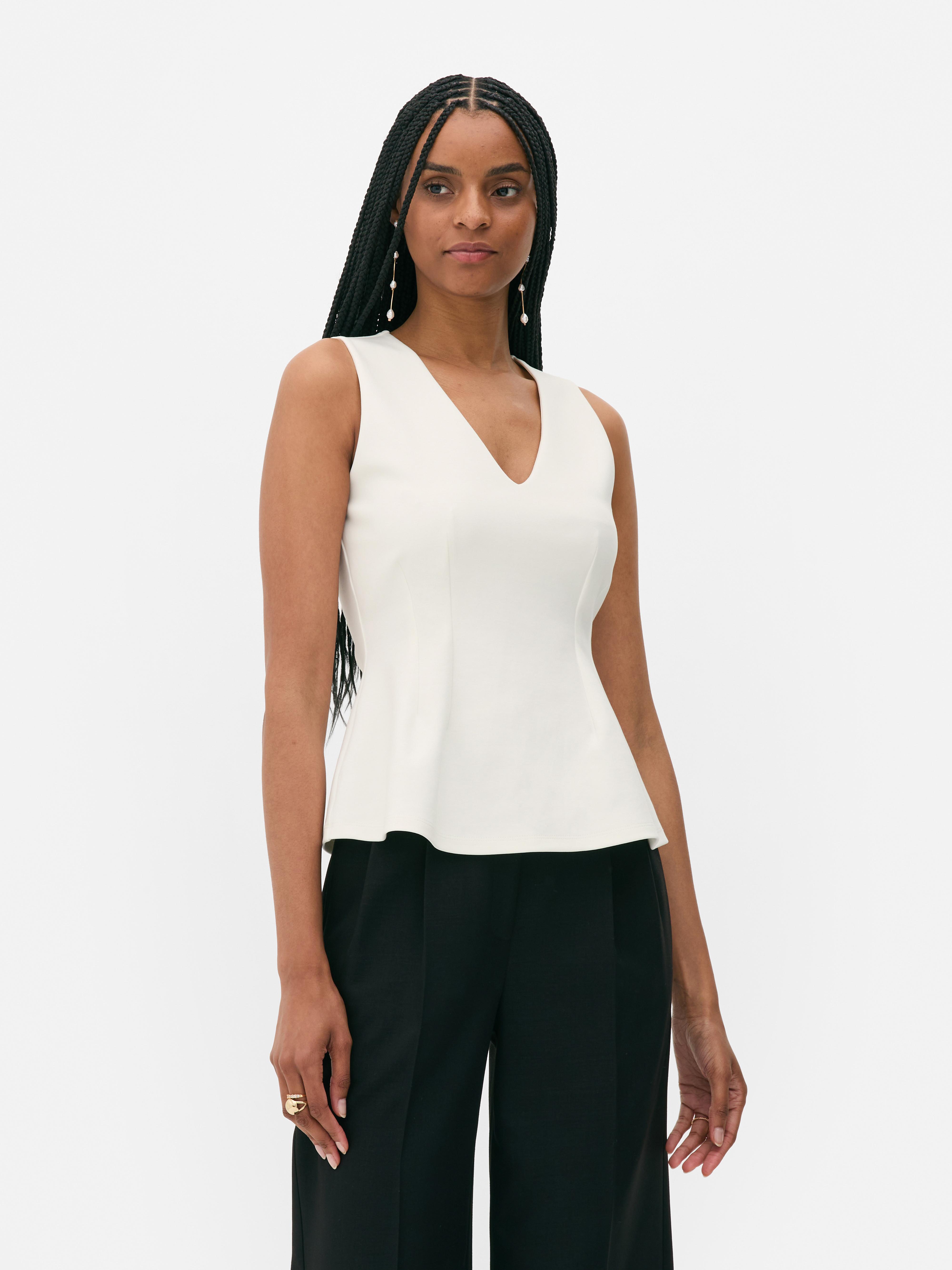 Peplum Tank Top