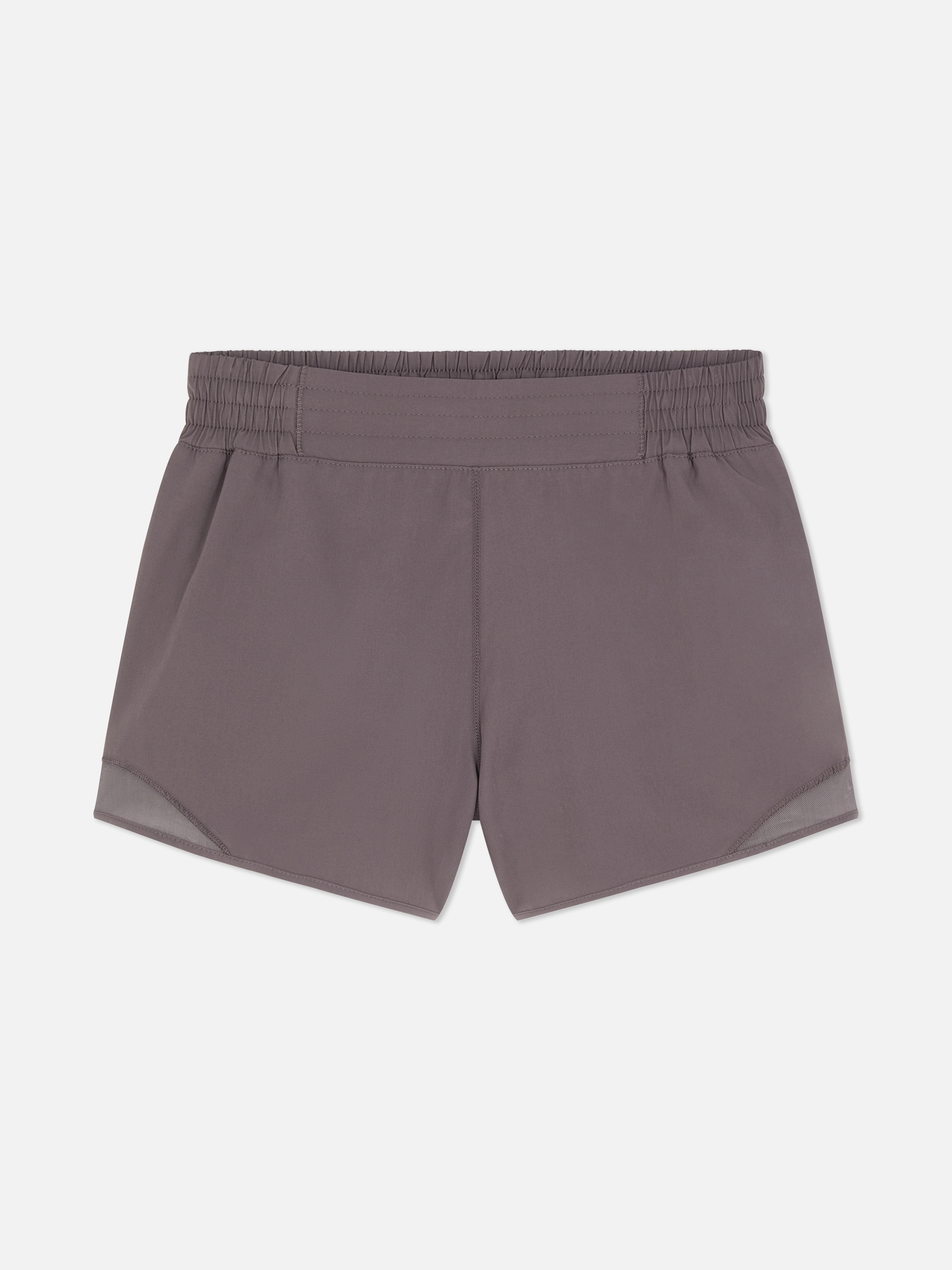 Sportshort met mesh panelen
