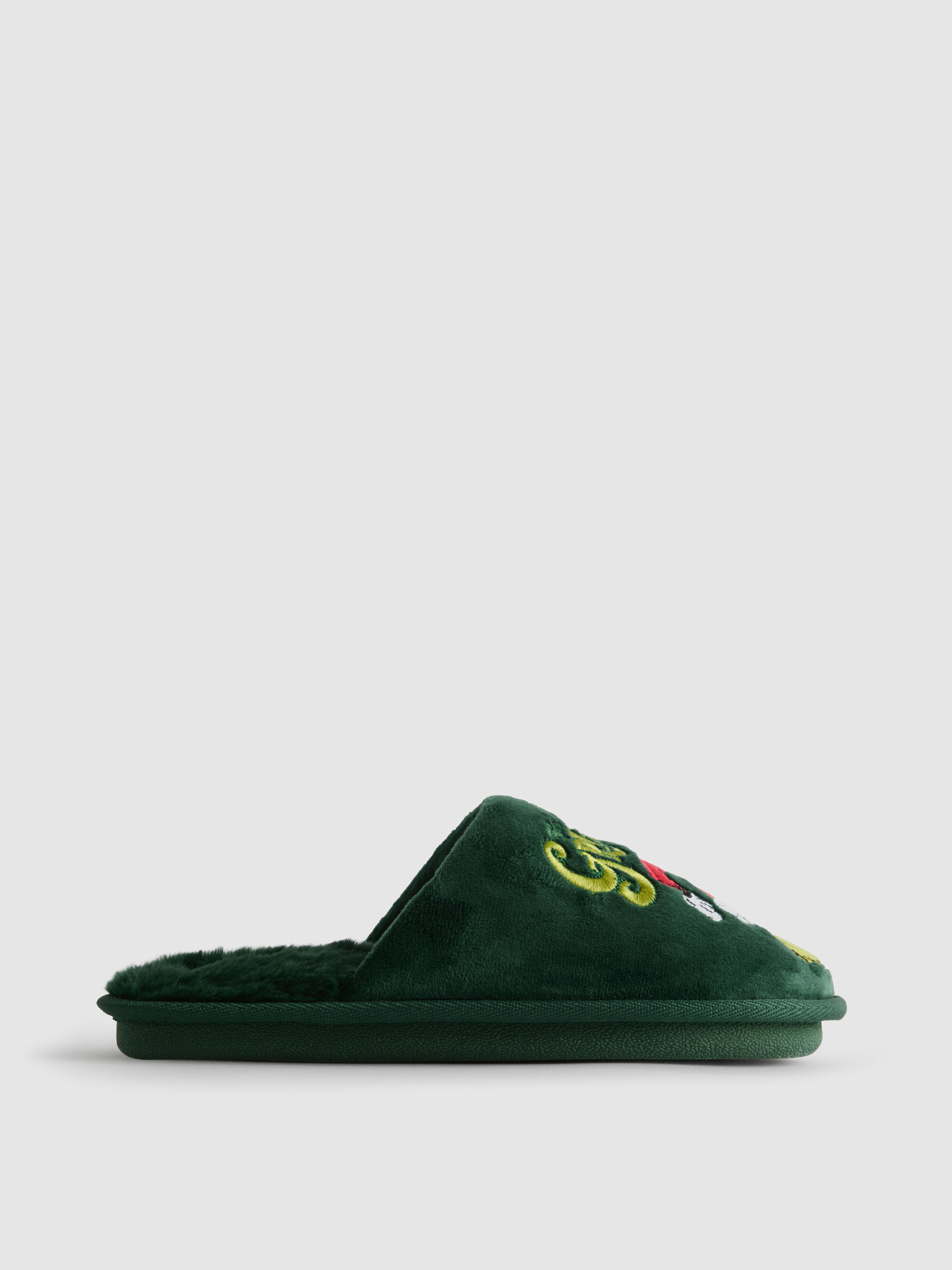 The Grinch Christmas Mule Slippers