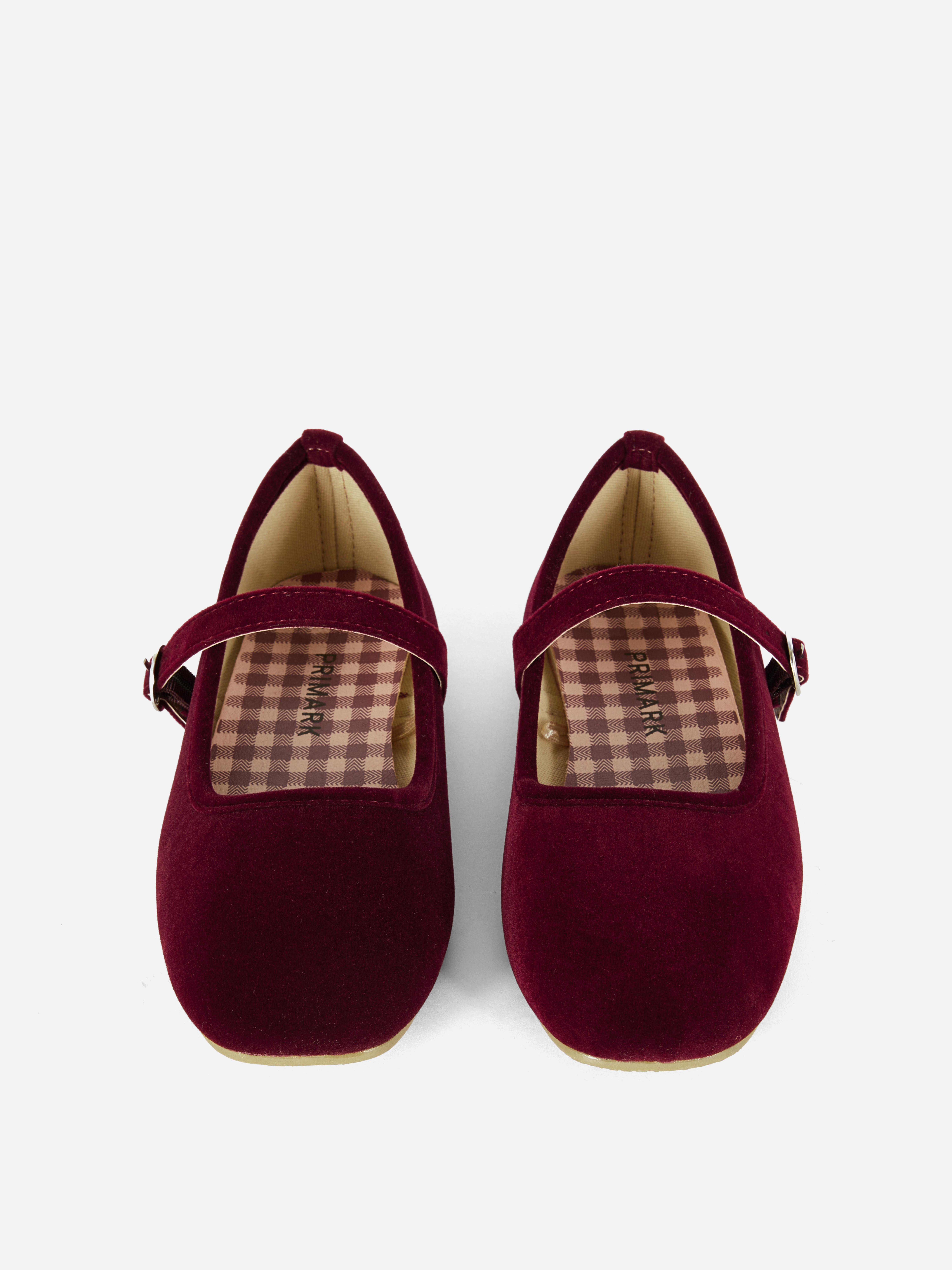 „The Edit“ Samt-Ballerinas