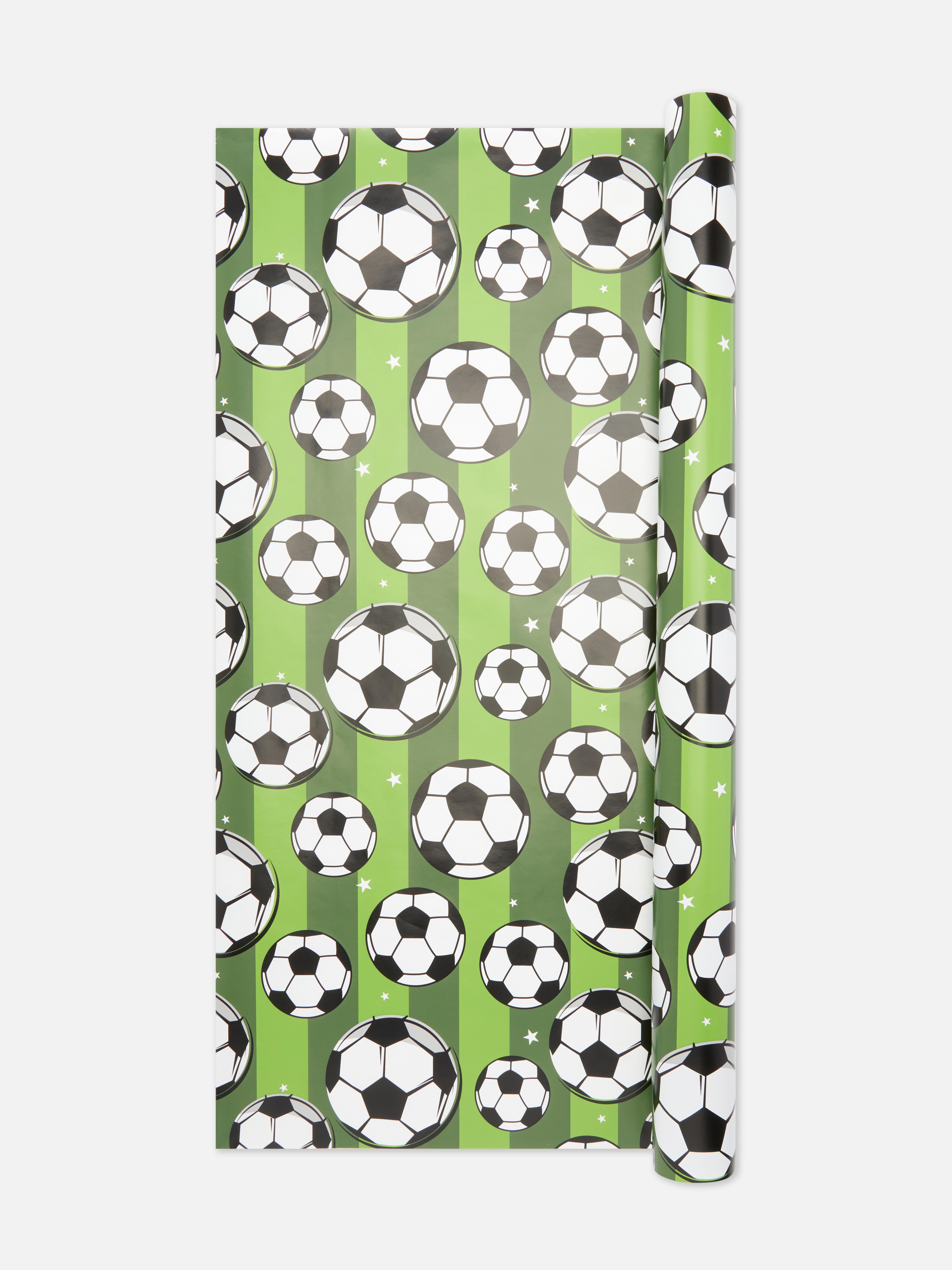 Papel embrulho futebol 6 m