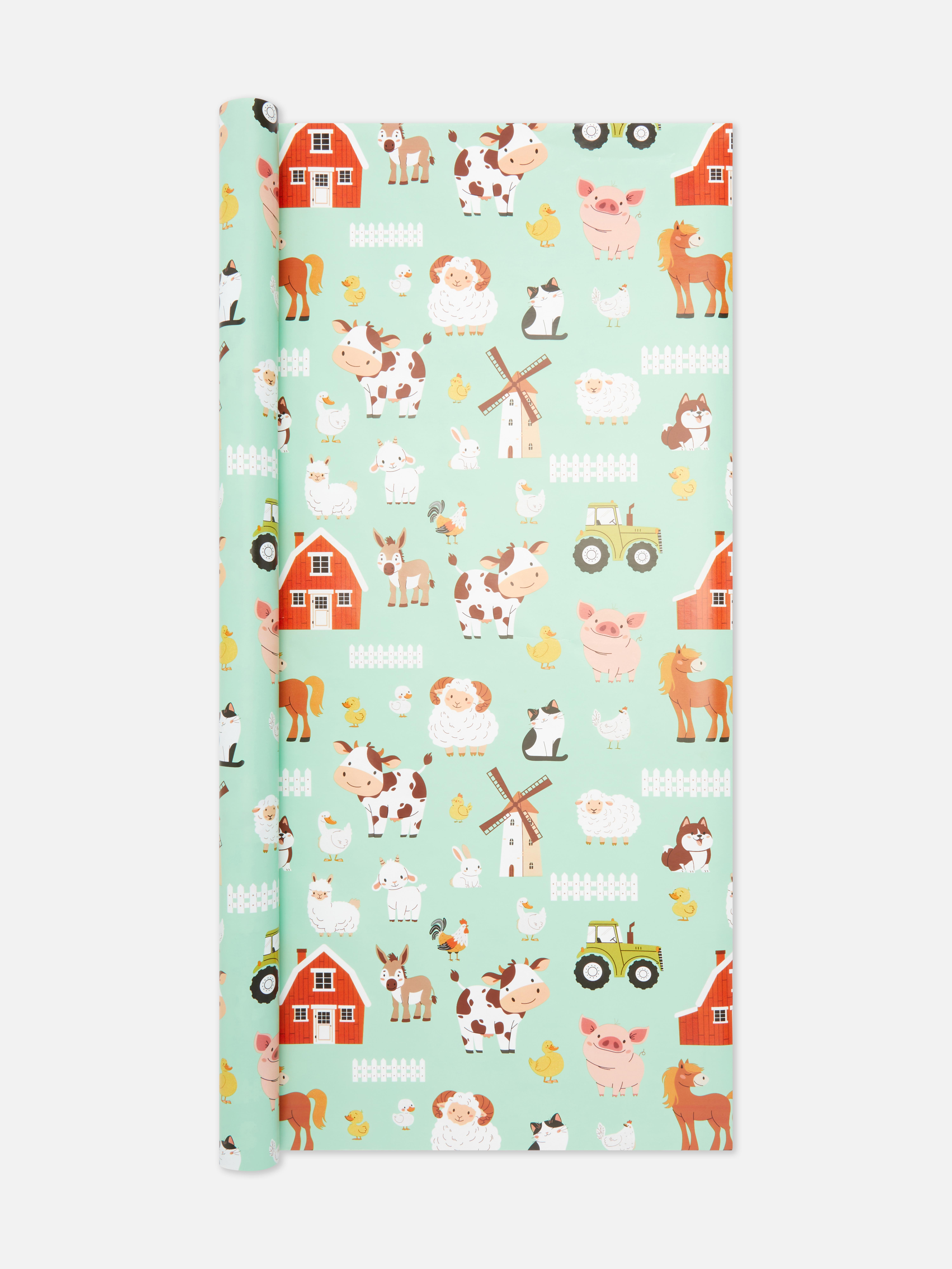 6m Farm Wrapping Paper