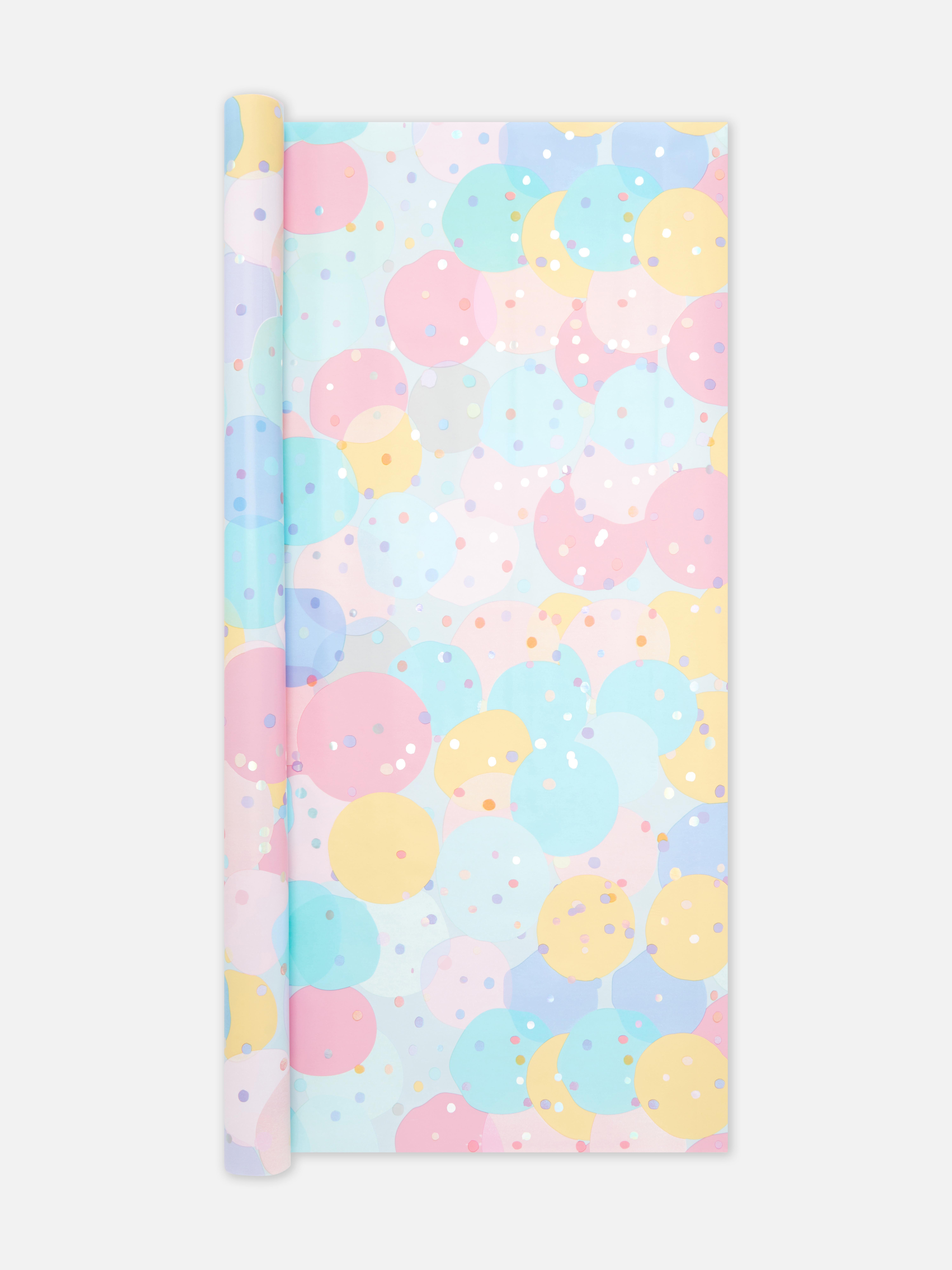Papel embrulho 3 m Happy Birthday