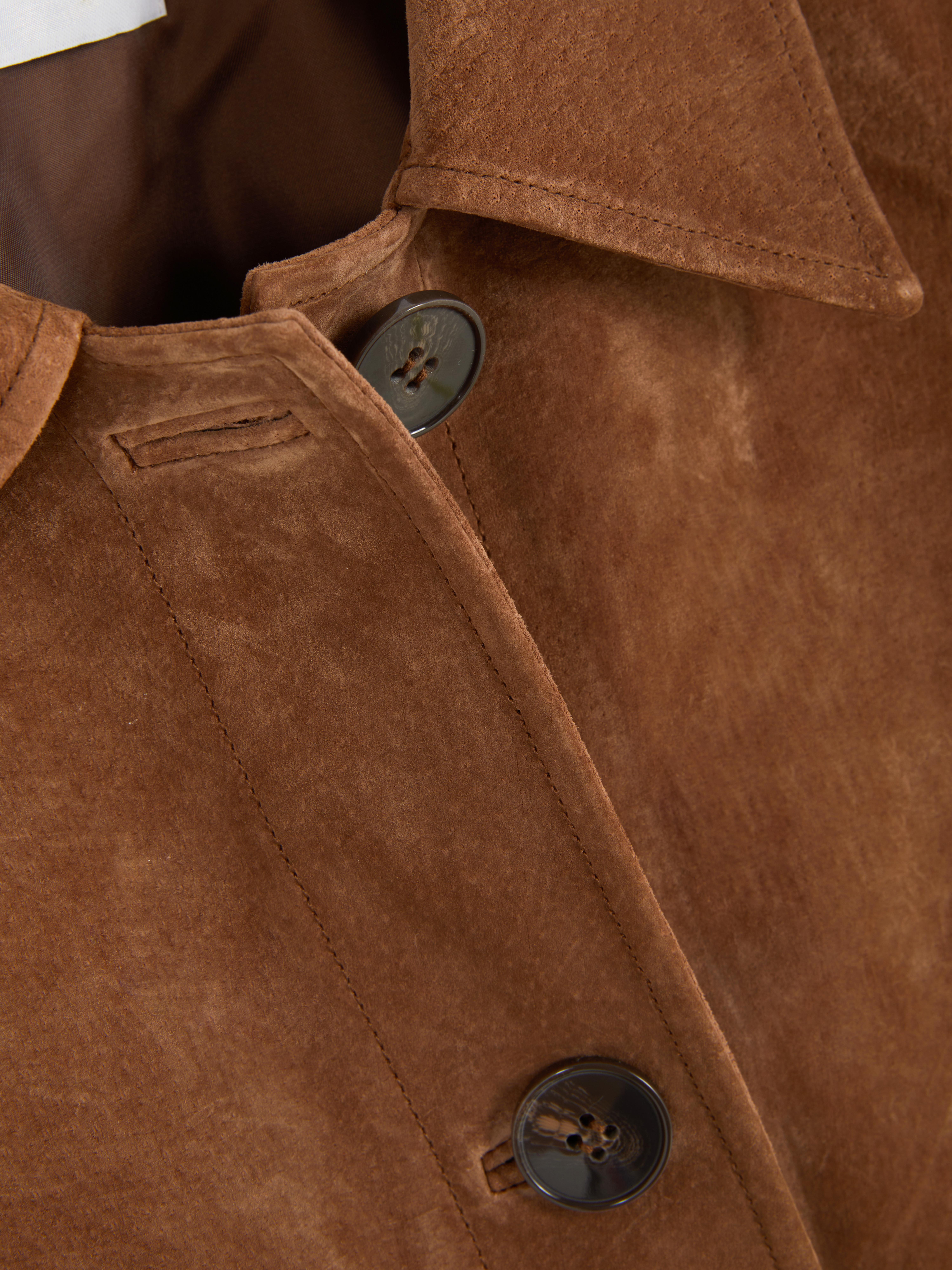 Veste style Trucker en daim The Edit