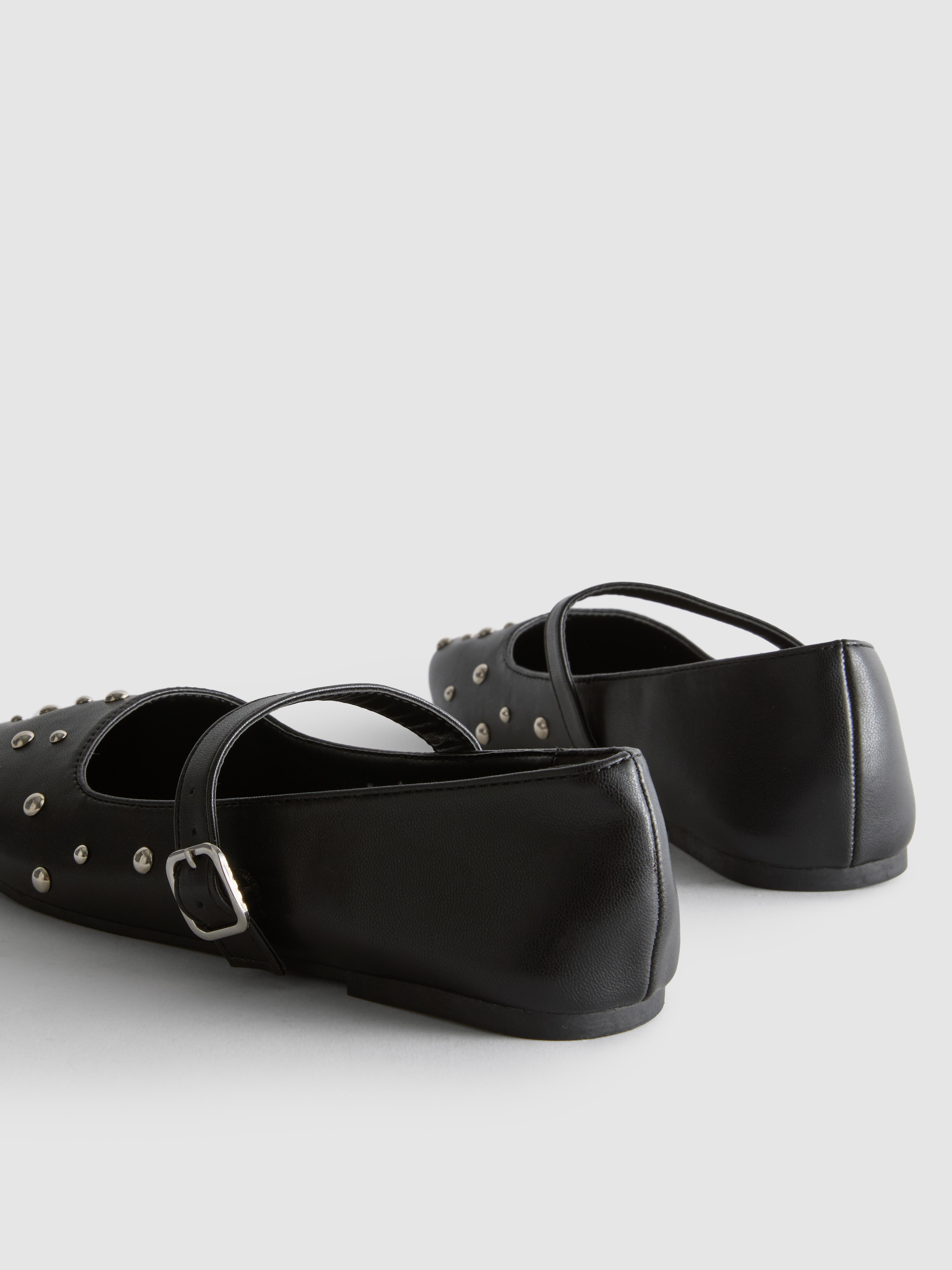 Studded Ballet Pumps