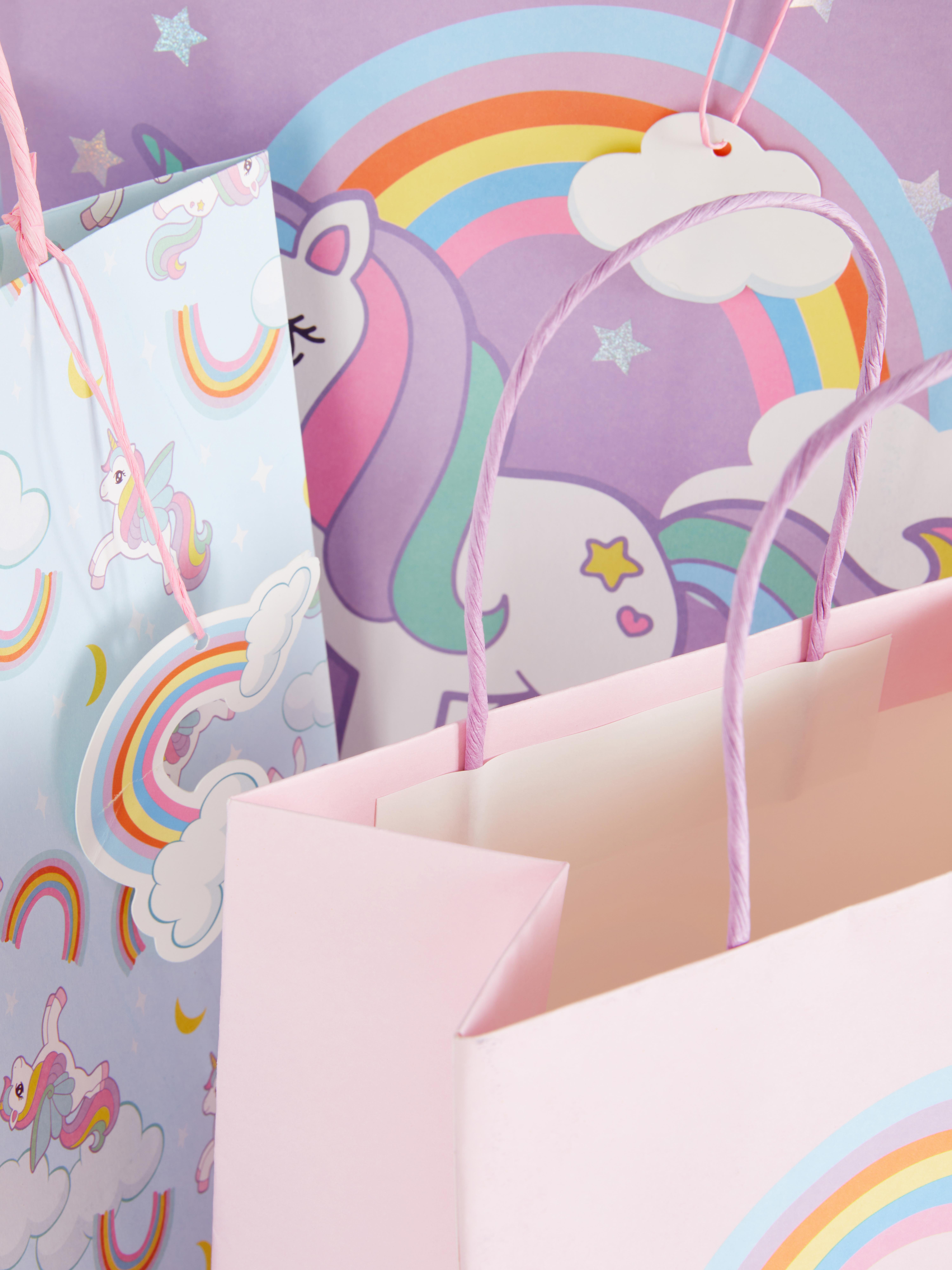 3pk Unicorn Gift Bags
