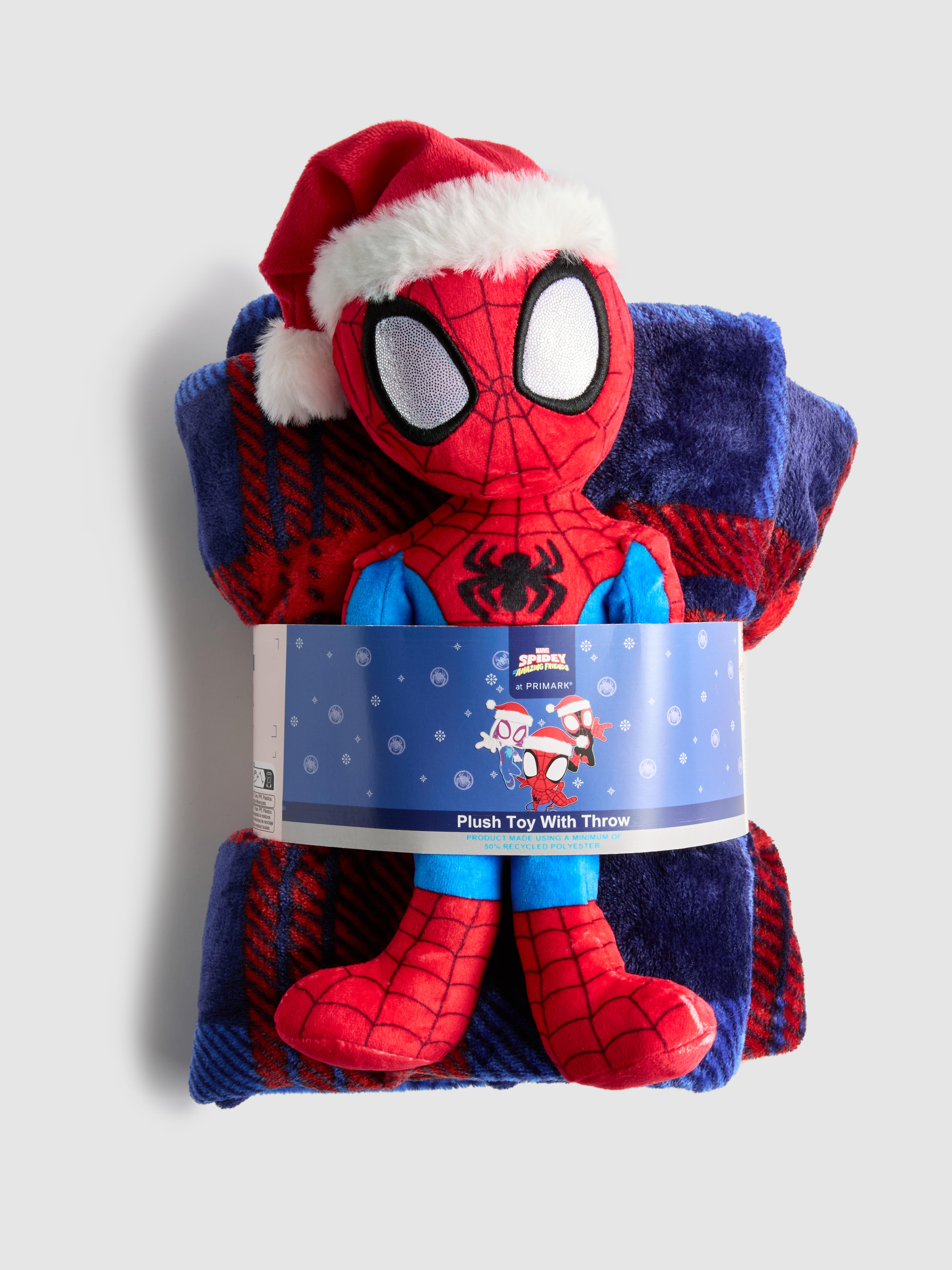 MARVEL Spider-Man Plush Toy And Throw