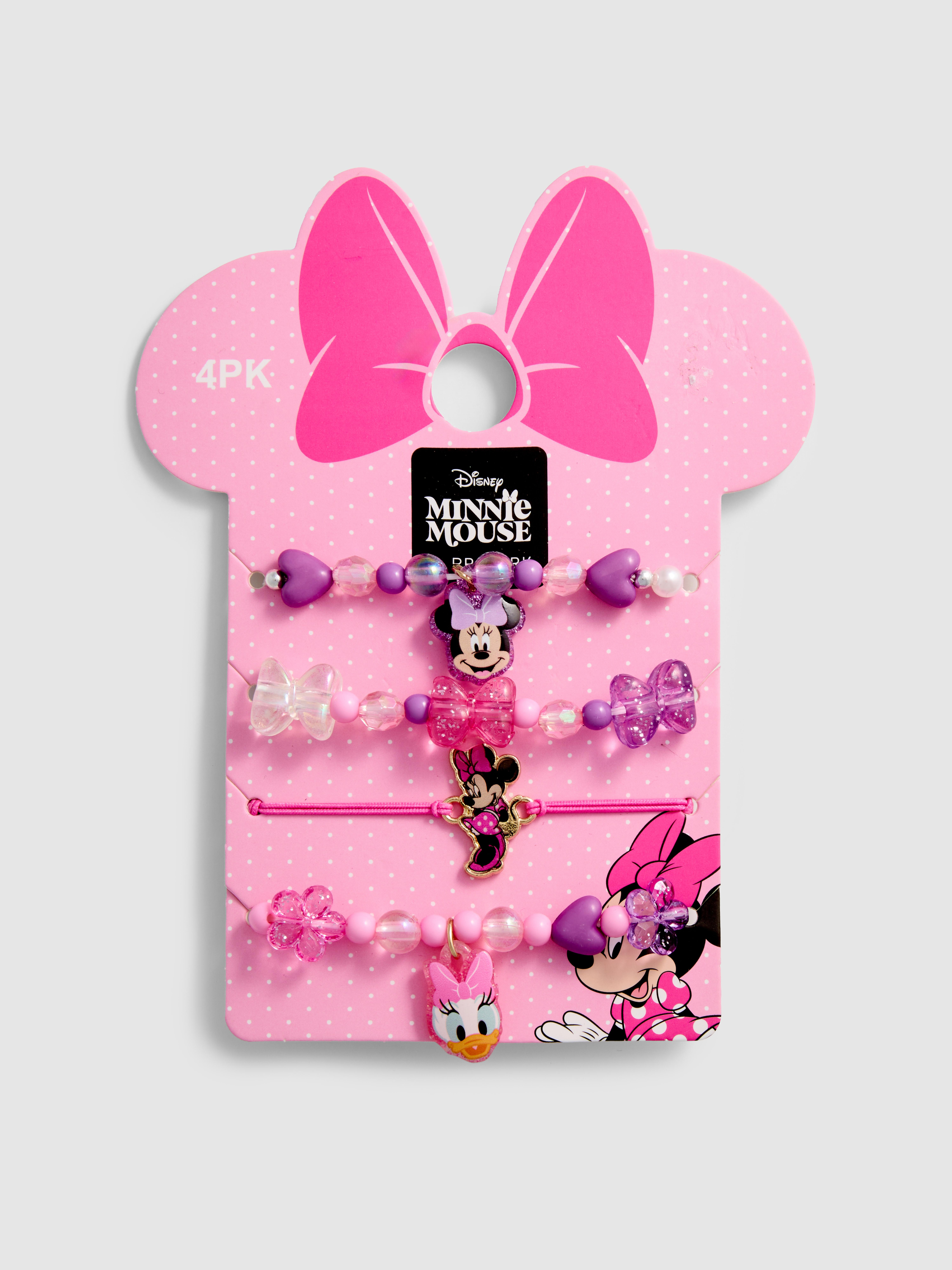 4 bracciali Minnie Disney