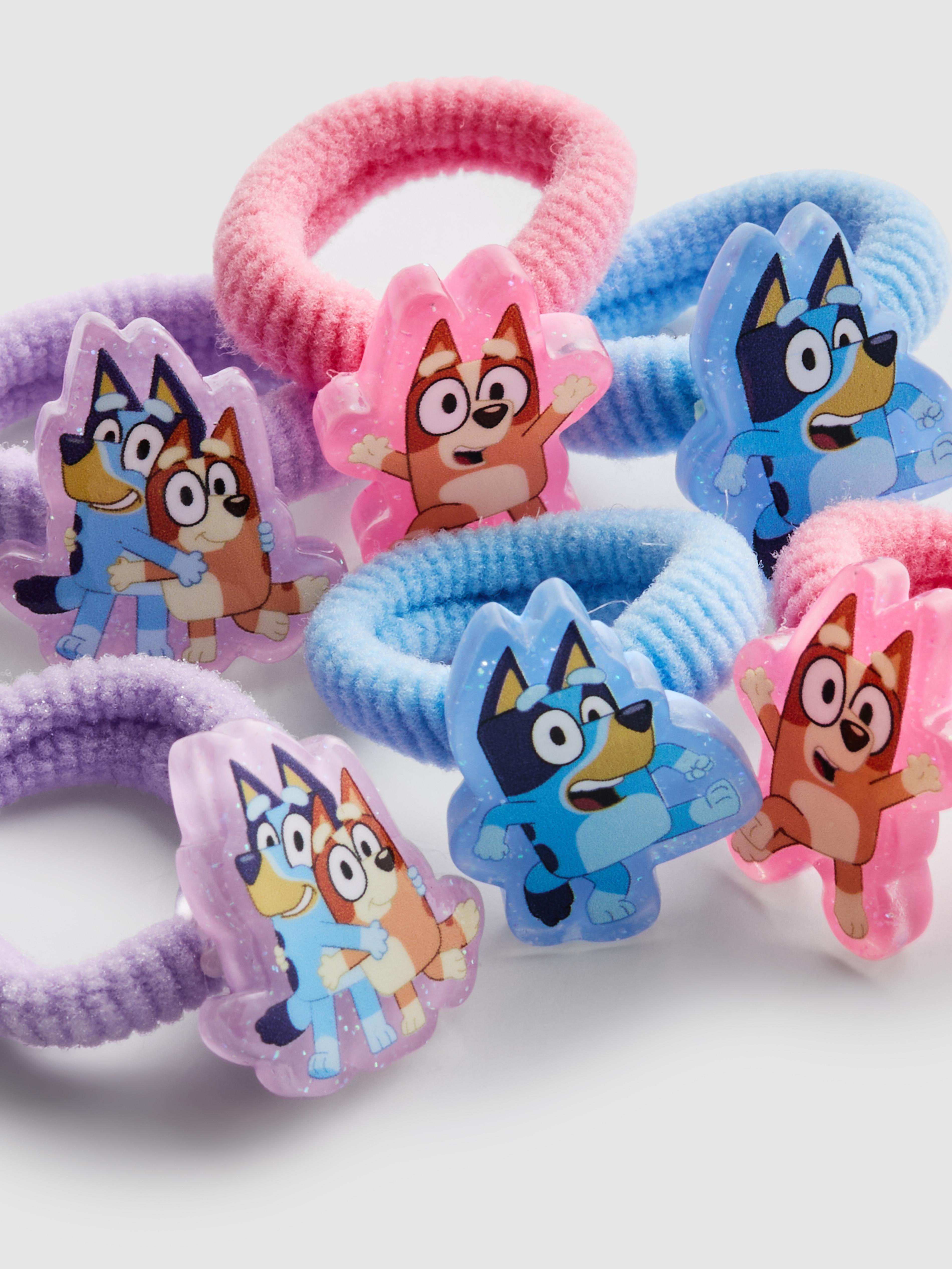 6-Pack Bluey Ponytail Holders