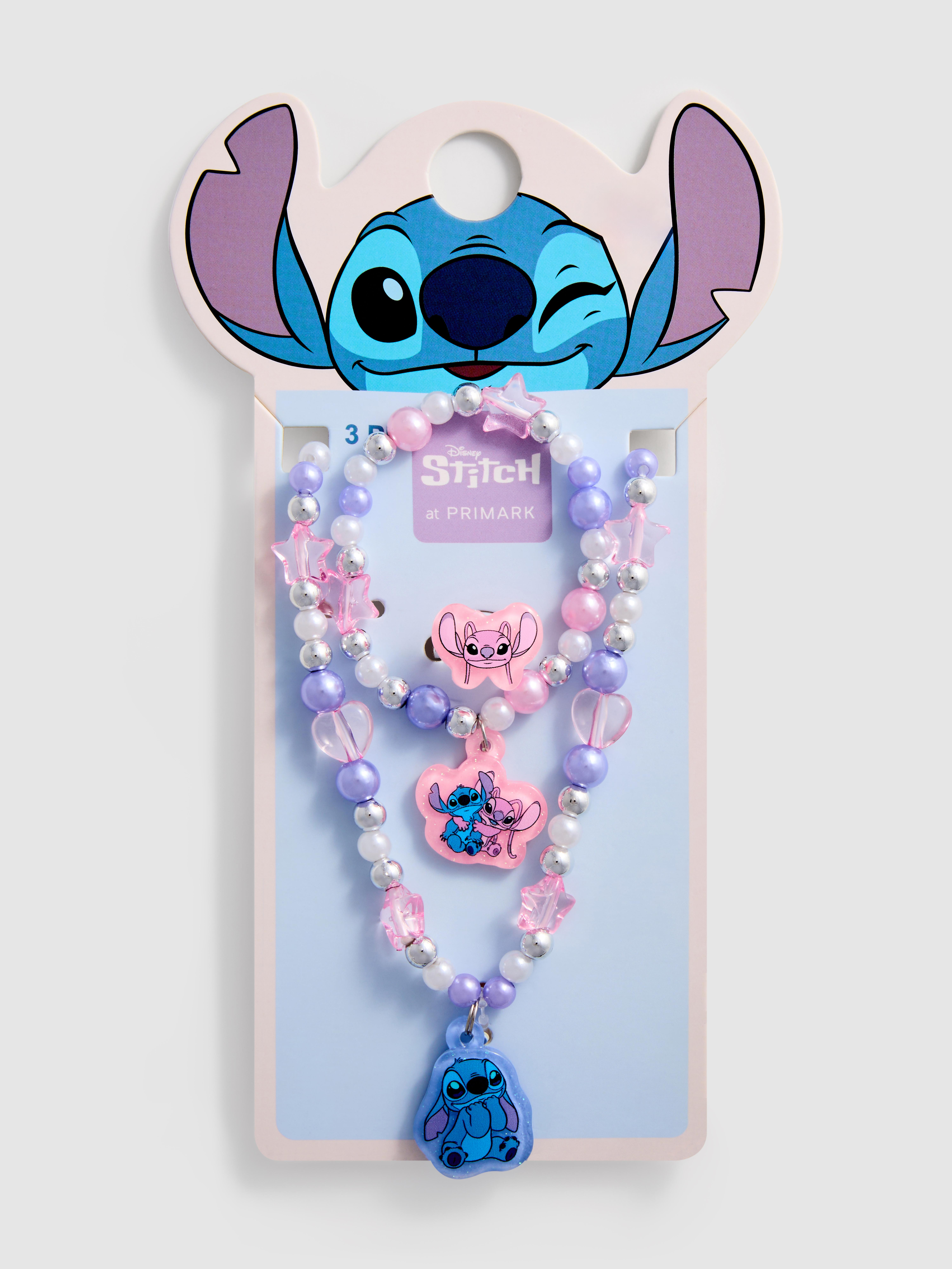 Girls 3-Piece Disney’s Stitch Jewelry Set - Mult