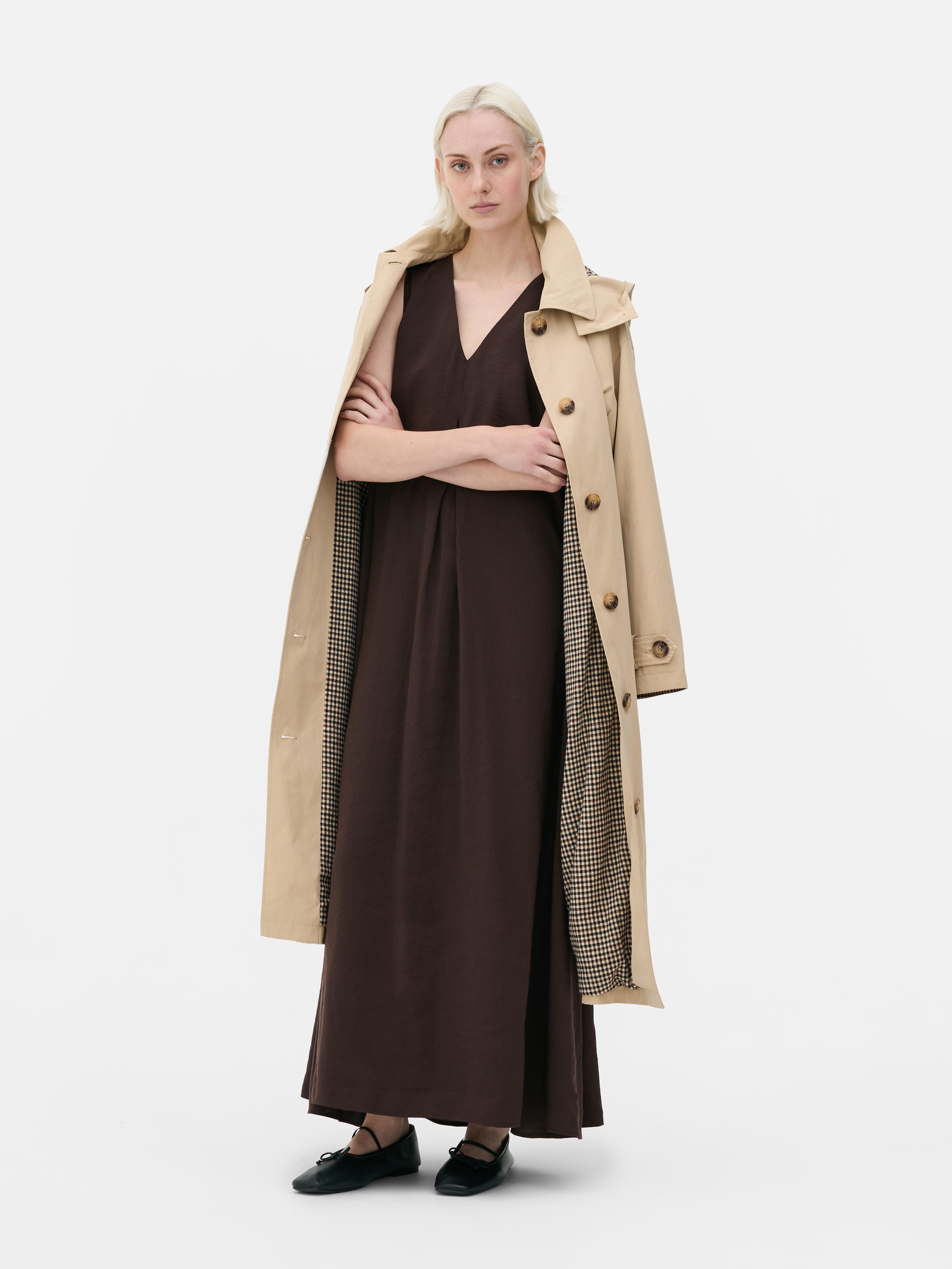 Trapezowa sukienka maxi The Edit
