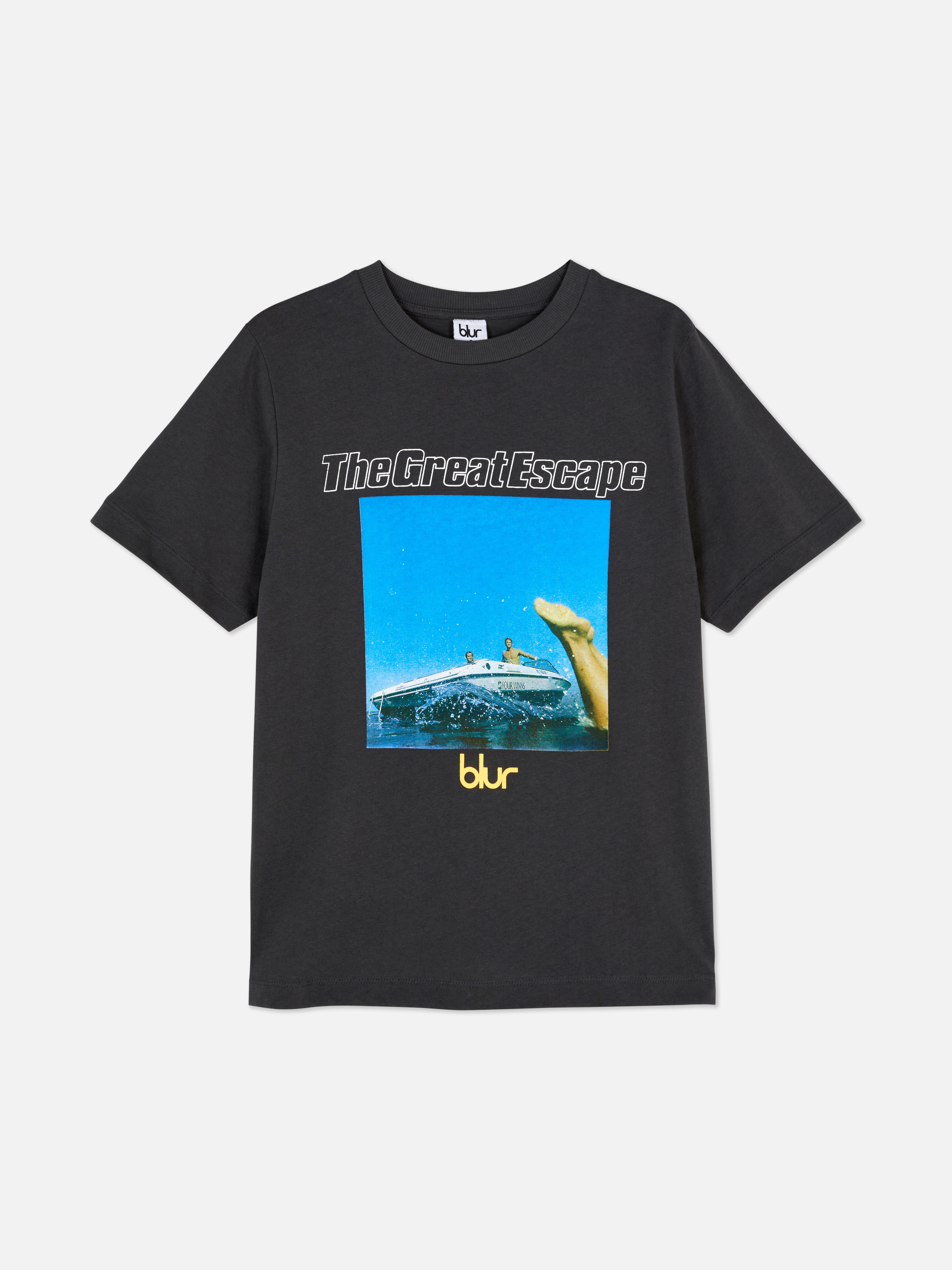 Blur Graphic Crew Neck Tee