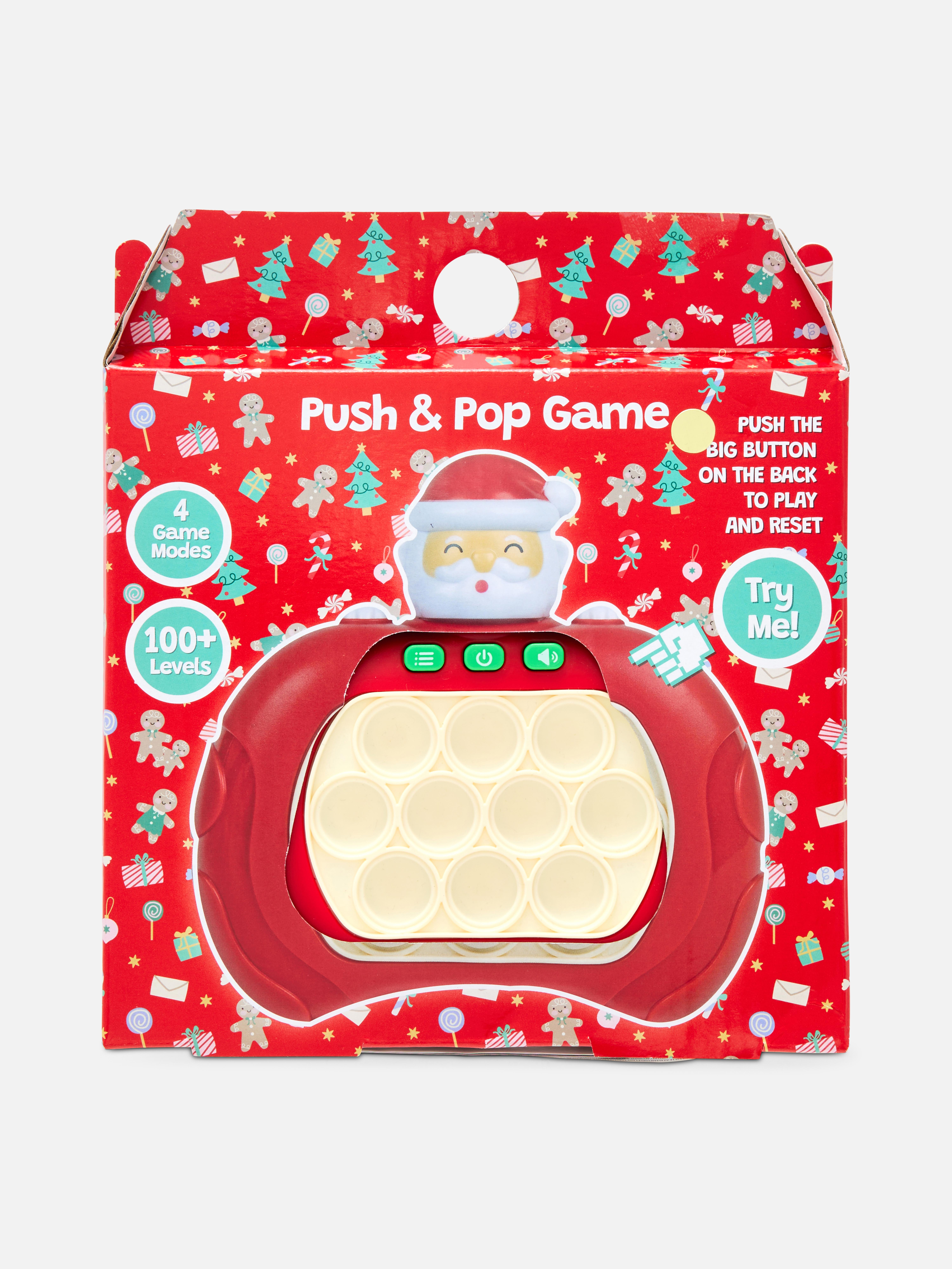 Santa Push And Pop Game