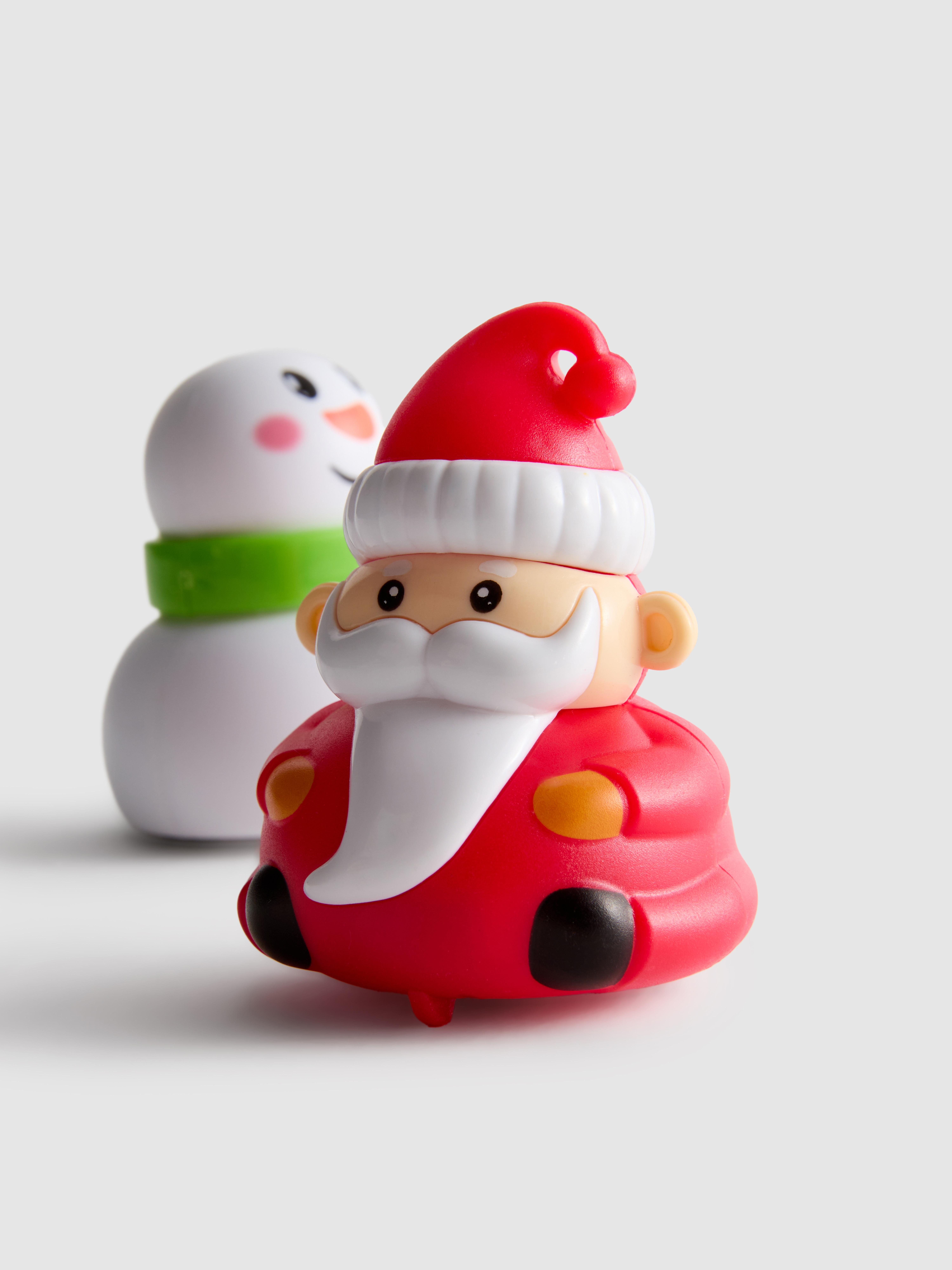 Lot de 2 jouets de course de Noël