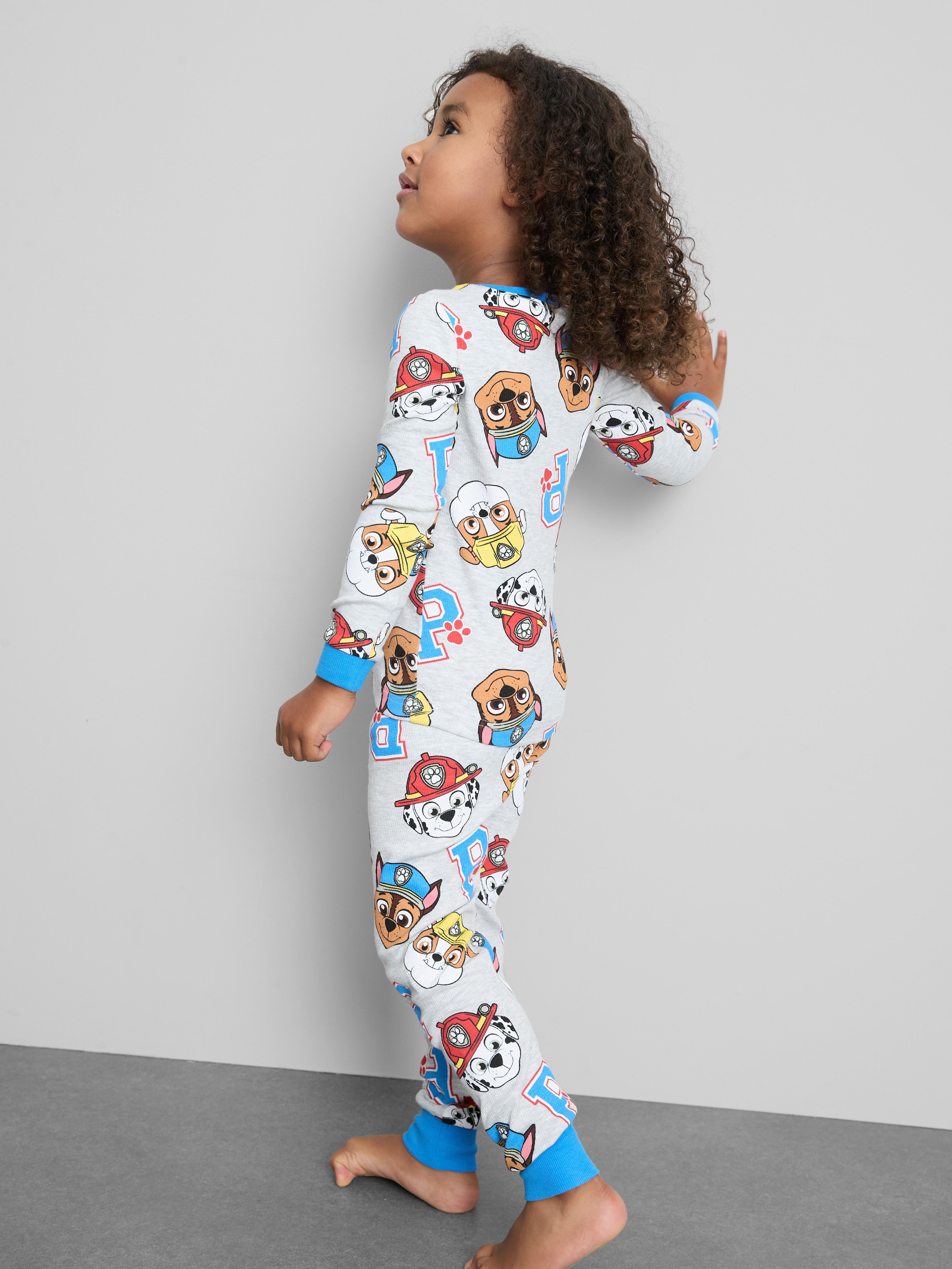1,5–7 Jahre | Gerippter „PAW Patrol“ Schlafanzug