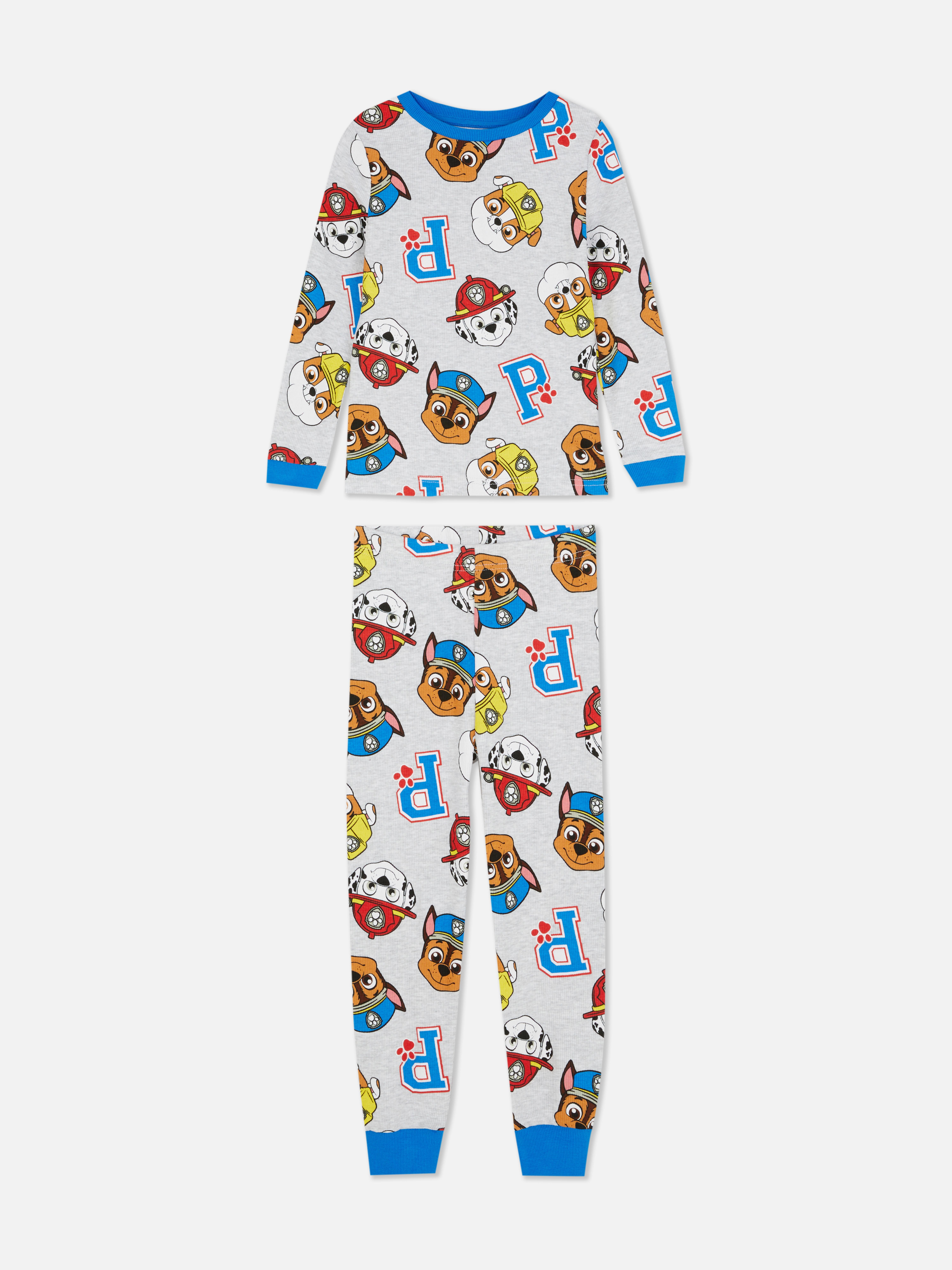 1.5-7yrs | PAW Patrol Ribbed Pyjamas