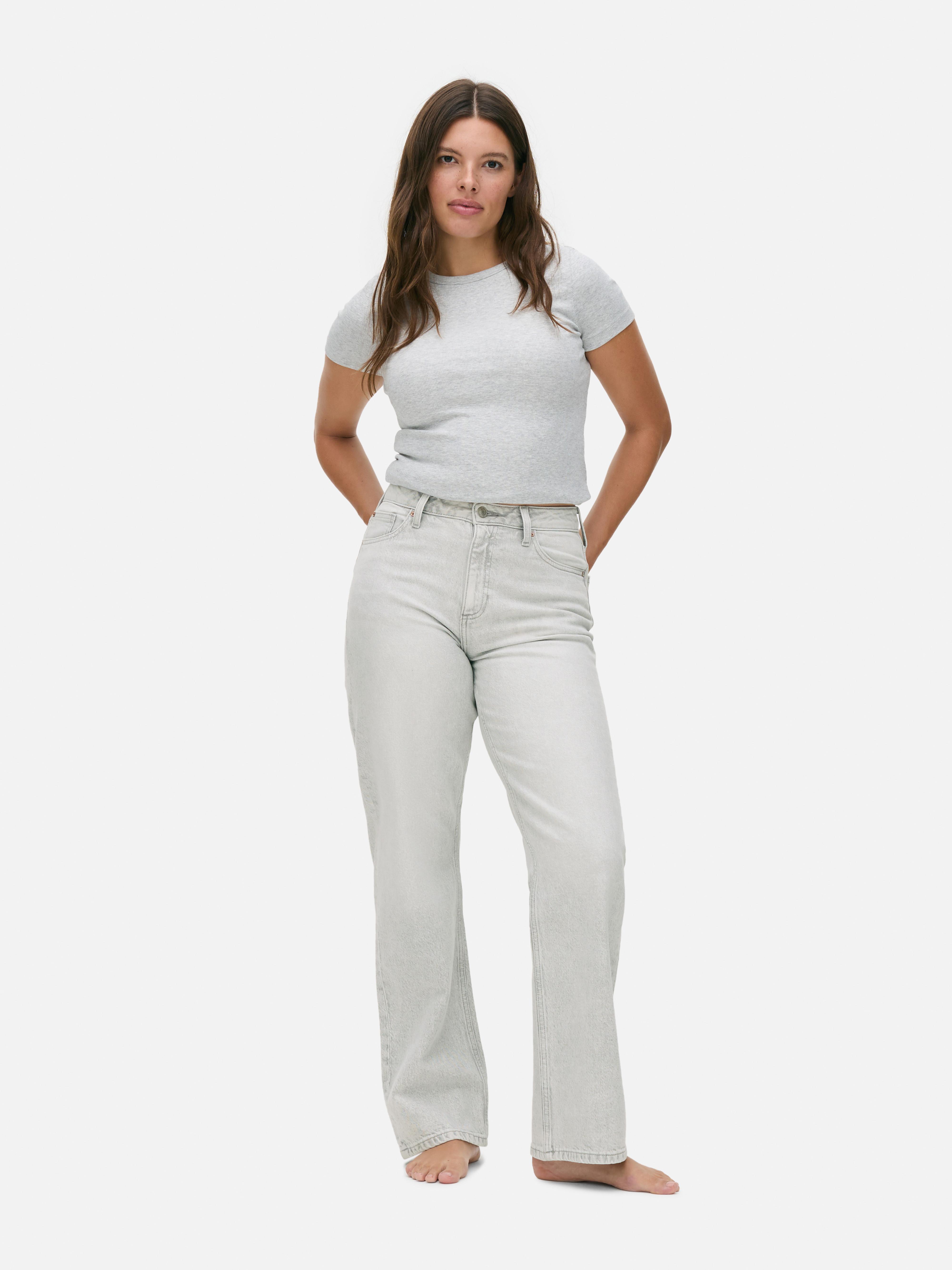 Mid-Rise Straight Leg Jeans | Short - Long Lengths