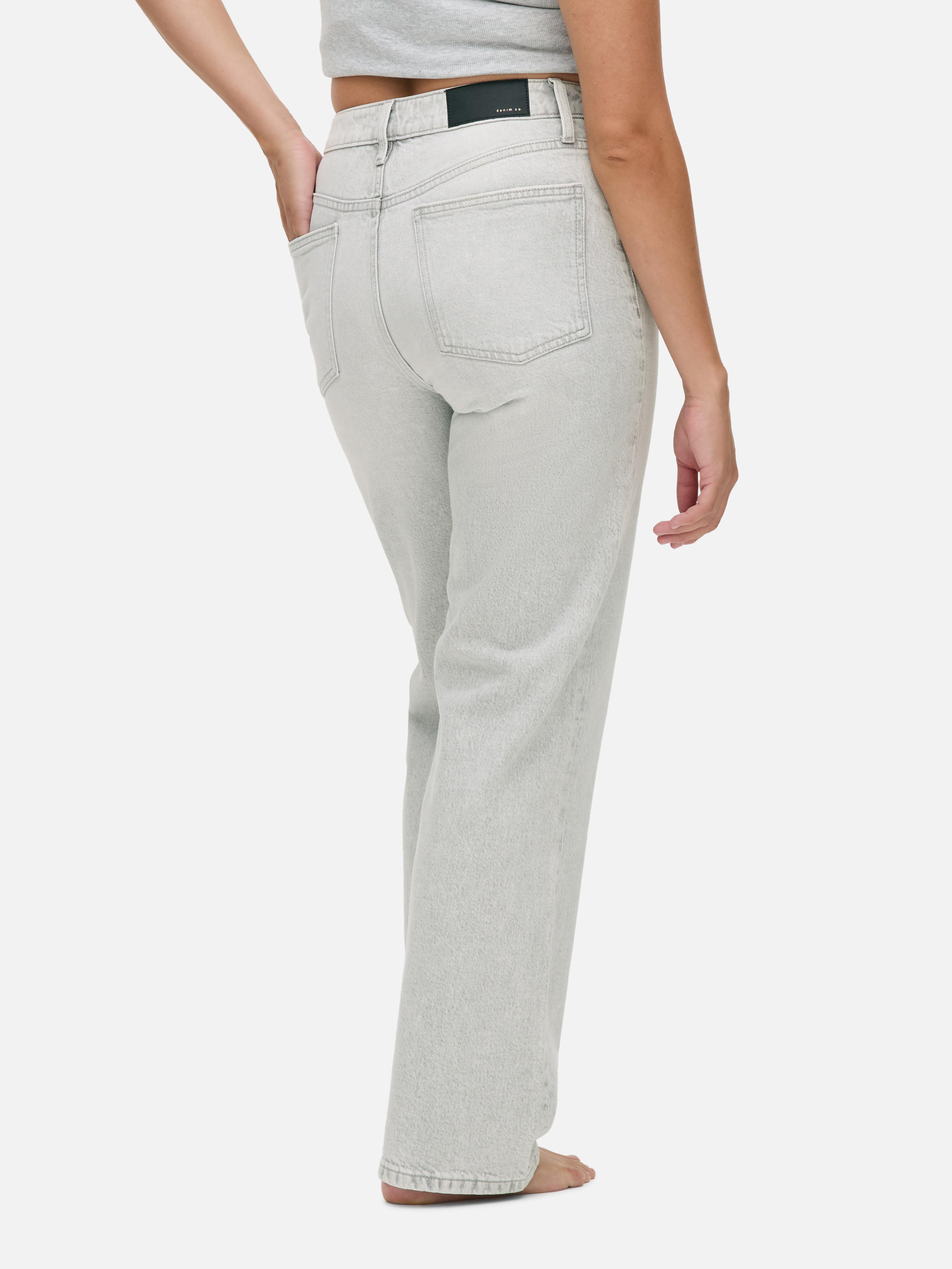 Mid-Rise Straight Leg Jeans | Short - Long Lengths