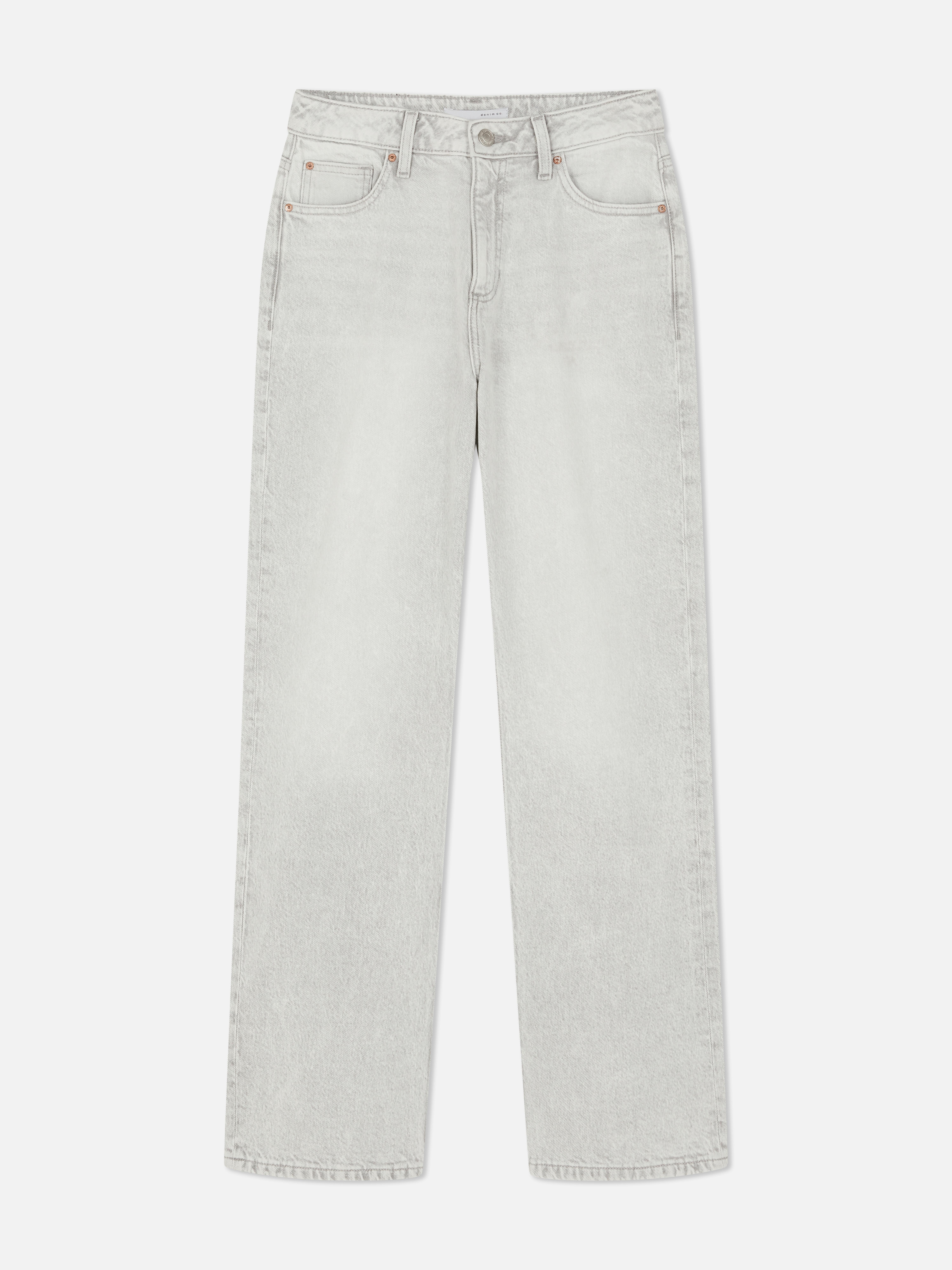 Mid-Rise Straight Leg Jeans | Short - Long Lengths