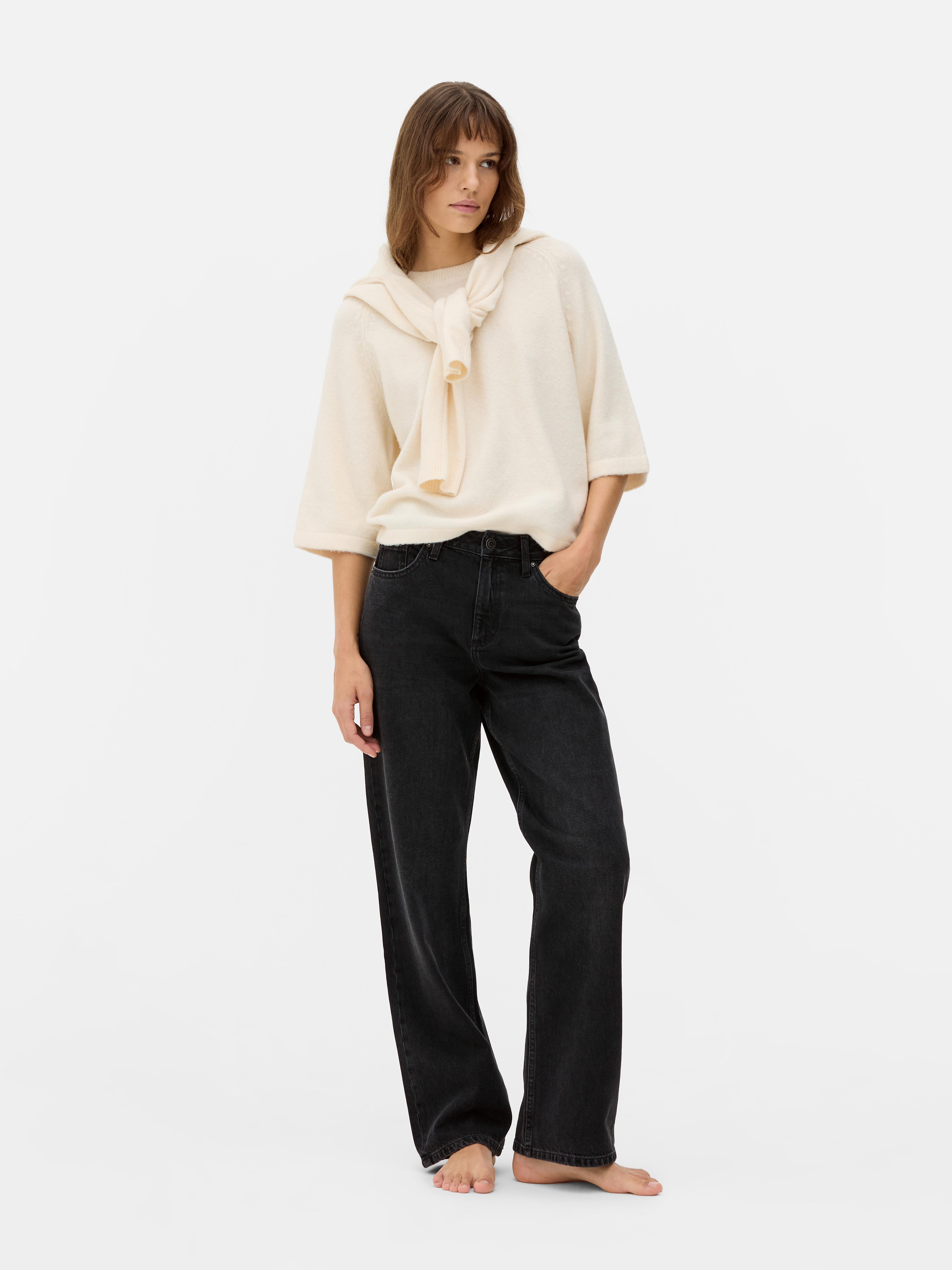 Mid-Rise Straight Leg Jeans | Short - Long Lengths