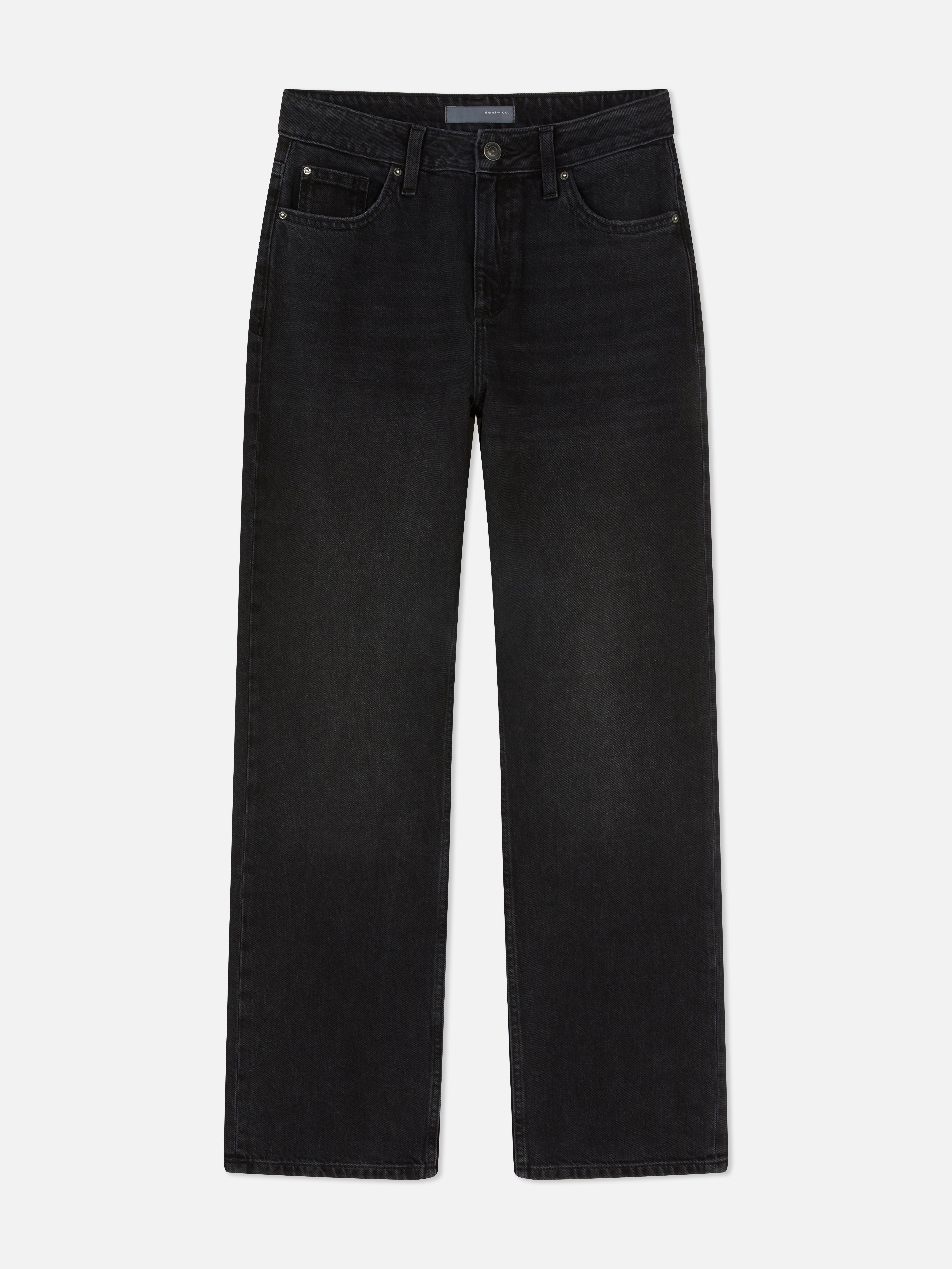 Mid-Rise Straight Leg Jeans | Short - Long Lengths