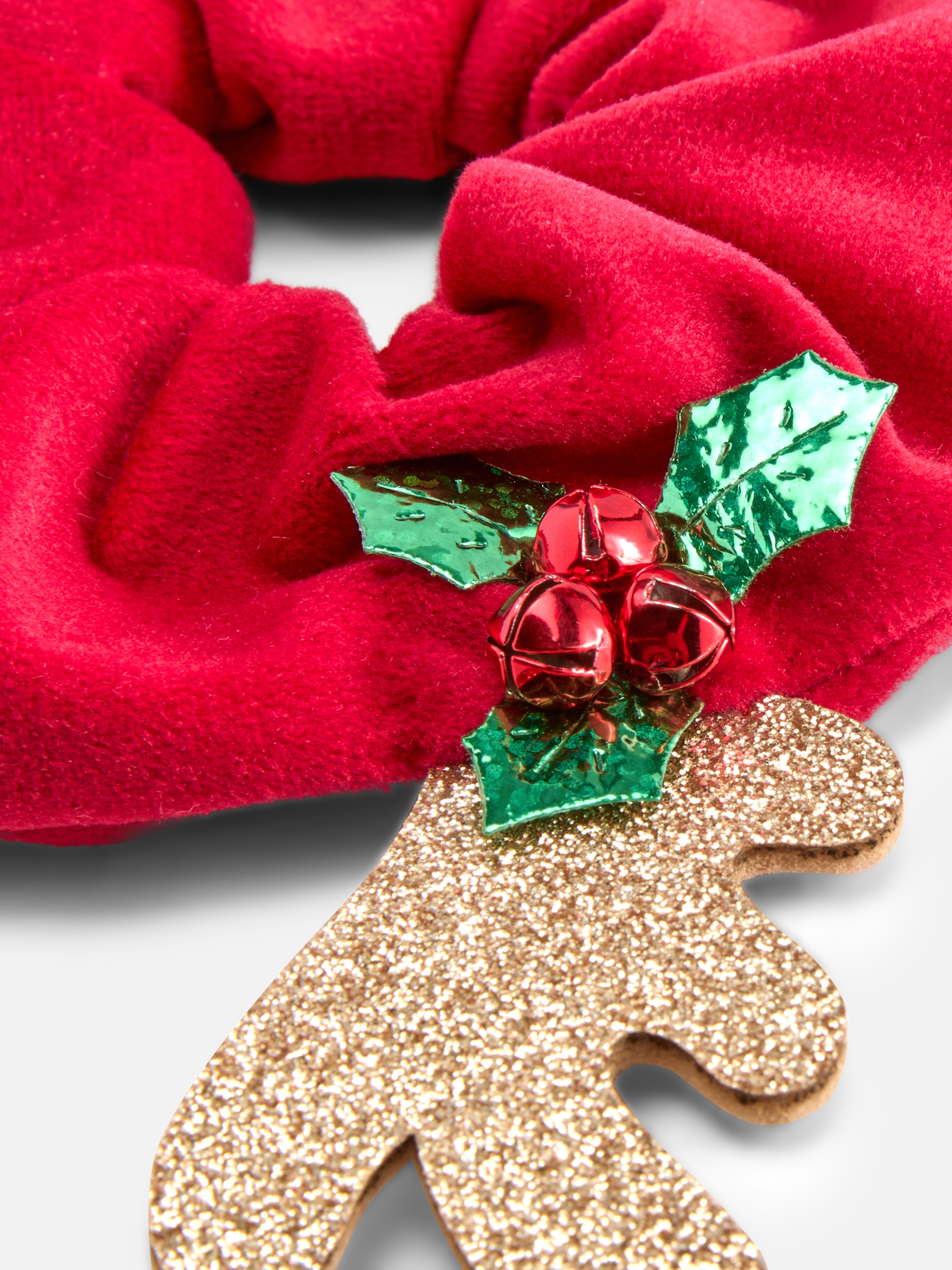 Christmas Reindeer Hair Scrunchie