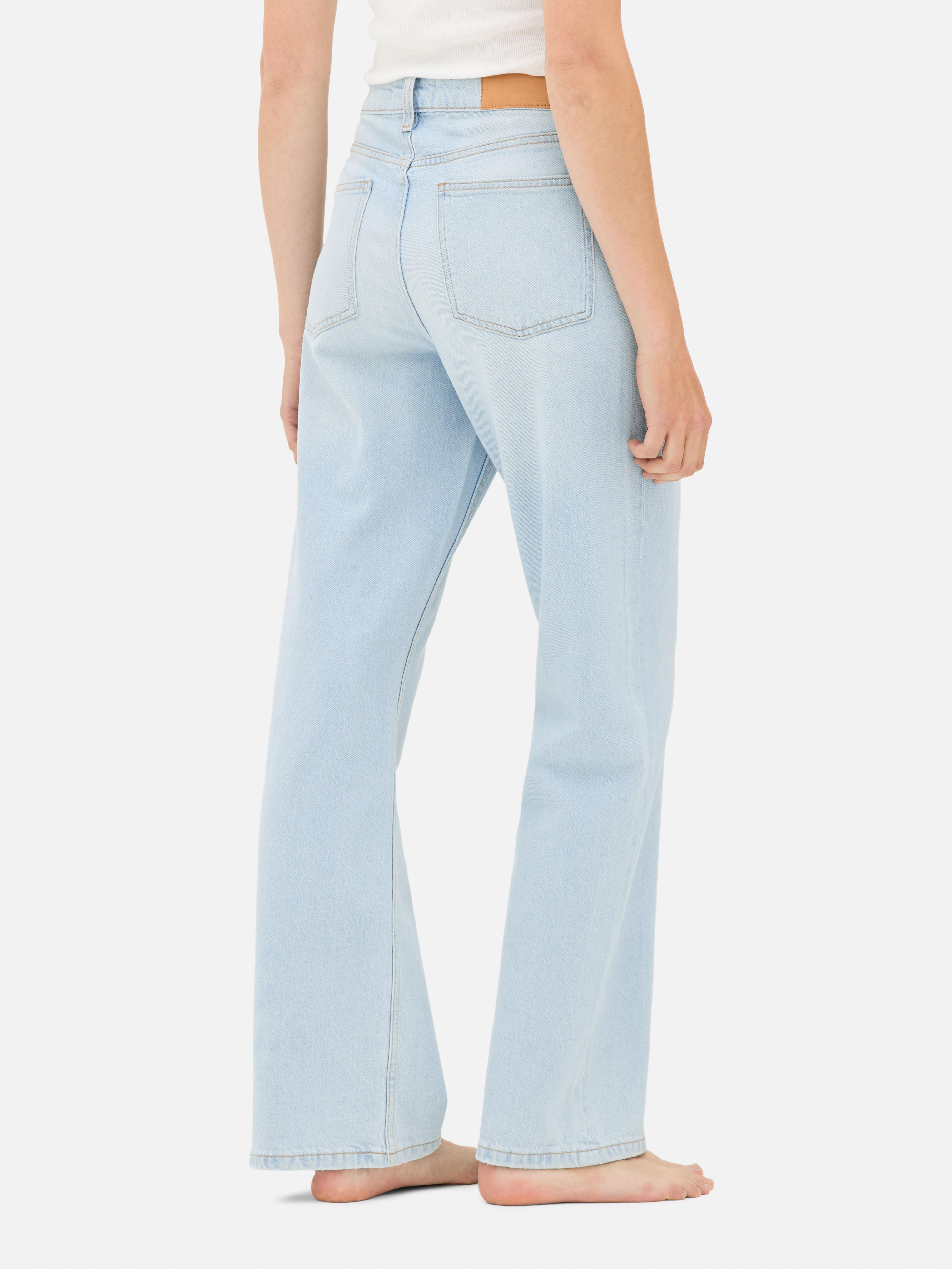 High-Waisted Straight Leg Jeans | Short - Long Lengths