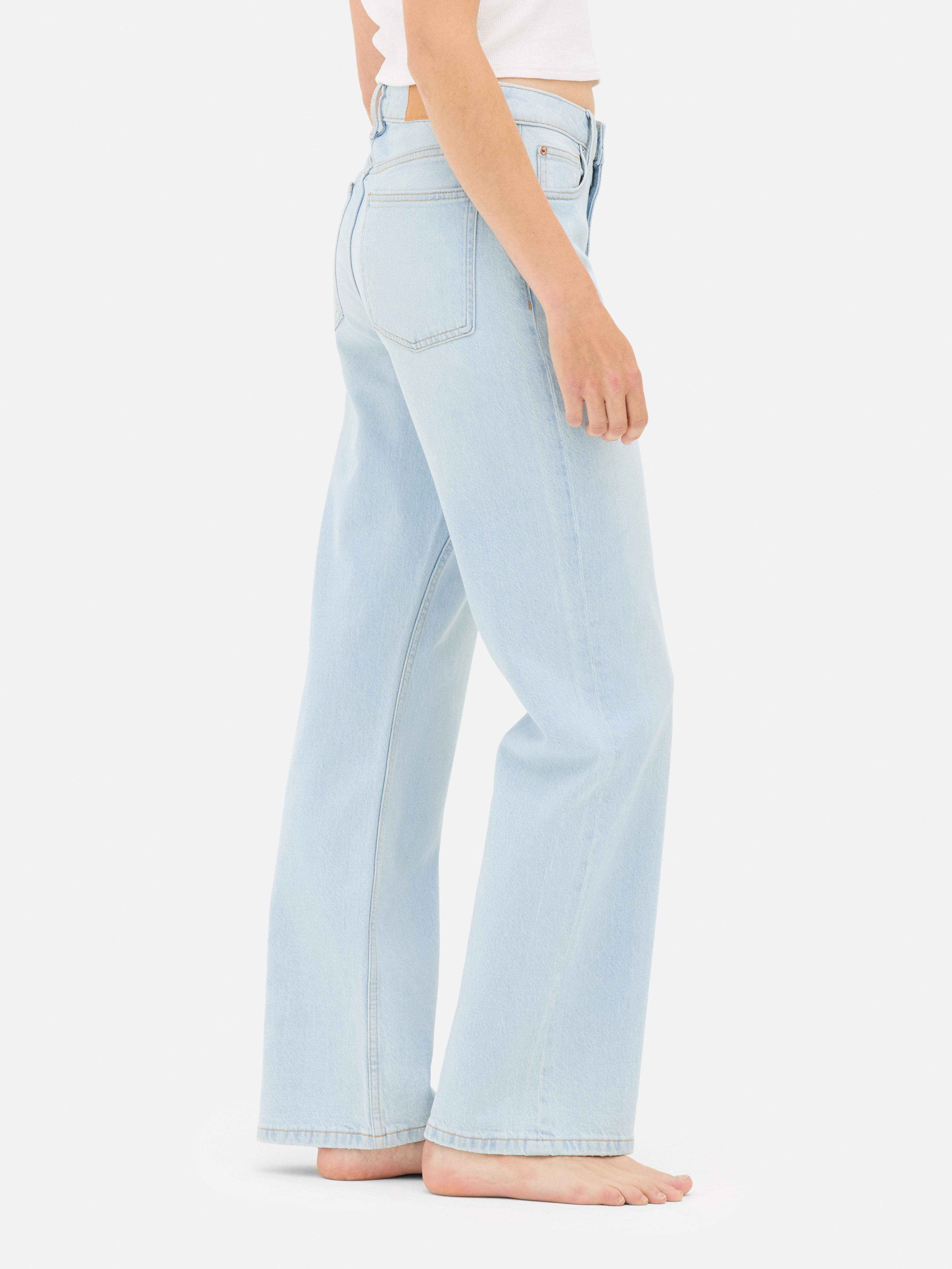 High-Waisted Straight Leg Jeans | Short - Long Lengths