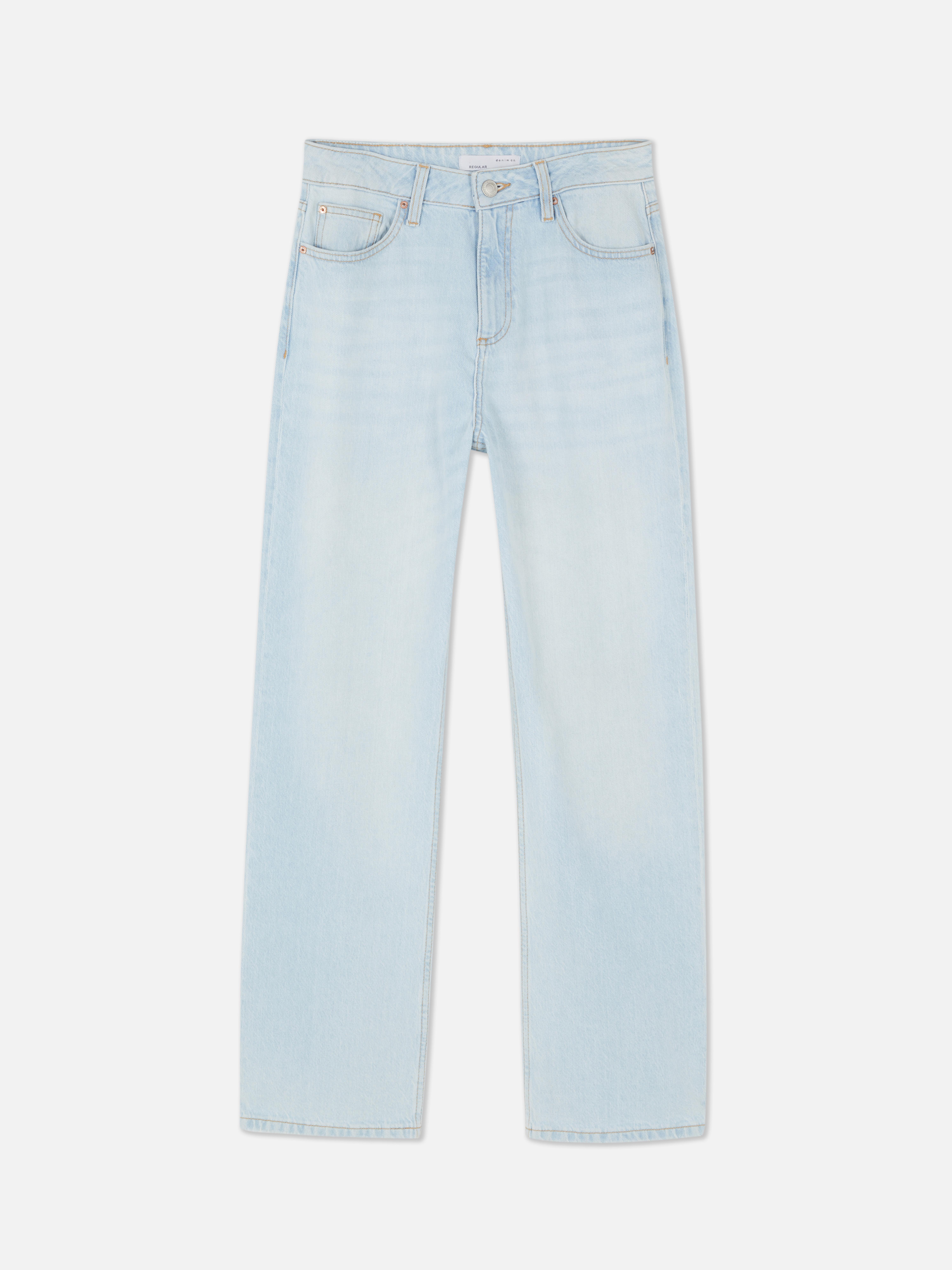 High-Waisted Straight Leg Jeans | Short - Long Lengths