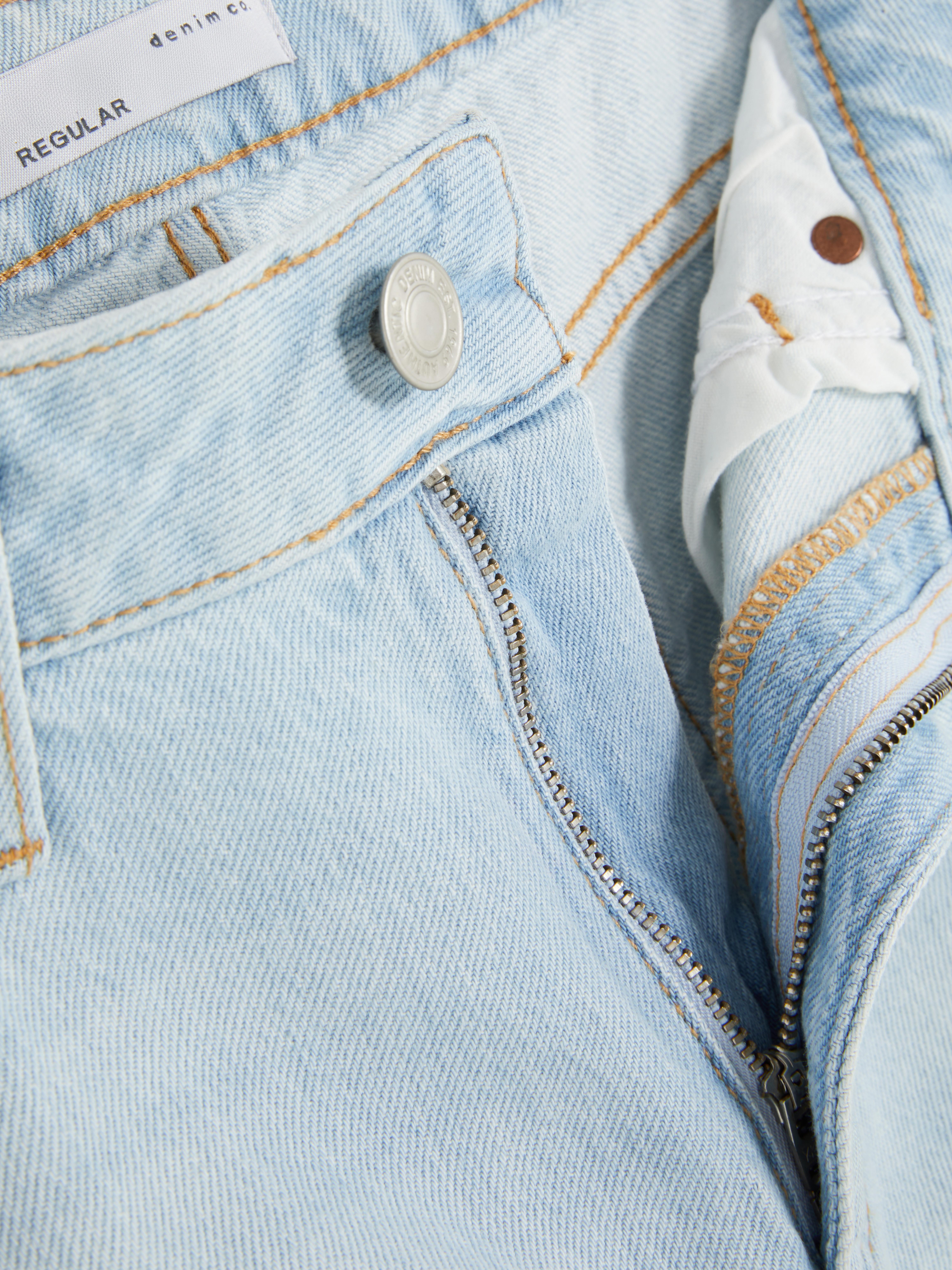 High-Waisted Straight Leg Jeans | Short - Long Lengths