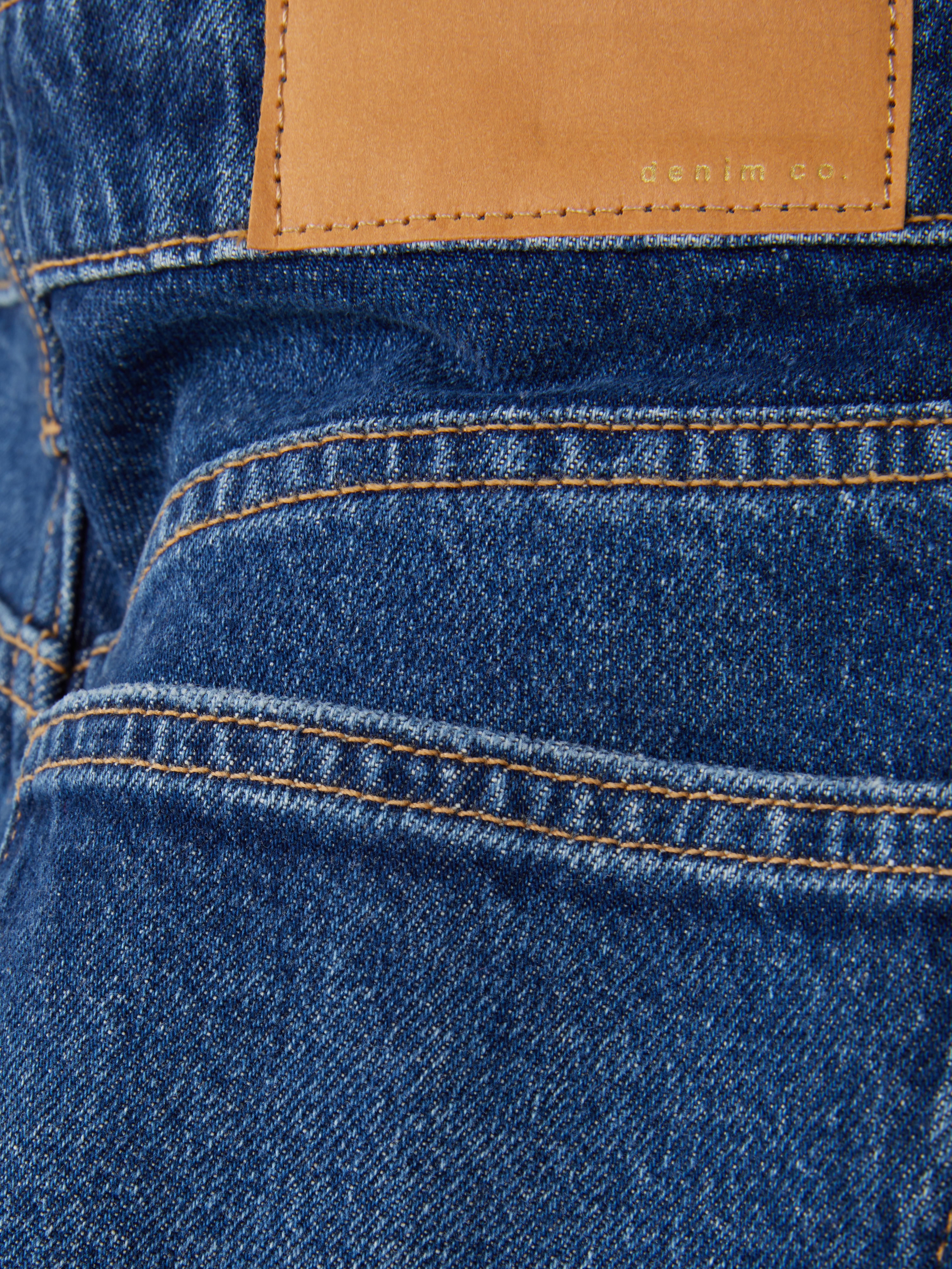 High-Waisted Straight Leg Jeans | Short - Long Lengths