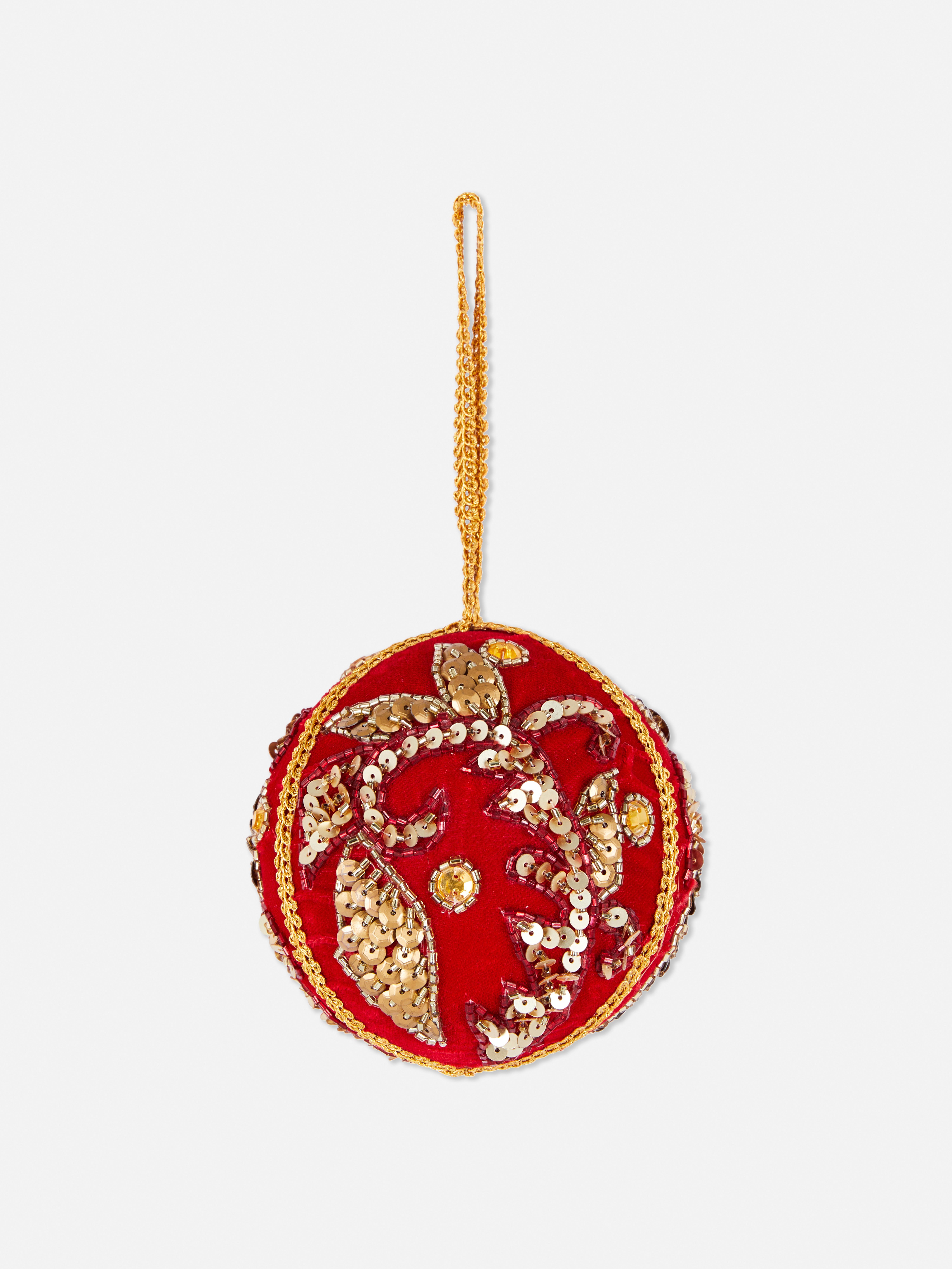 Beaded Christmas Bauble