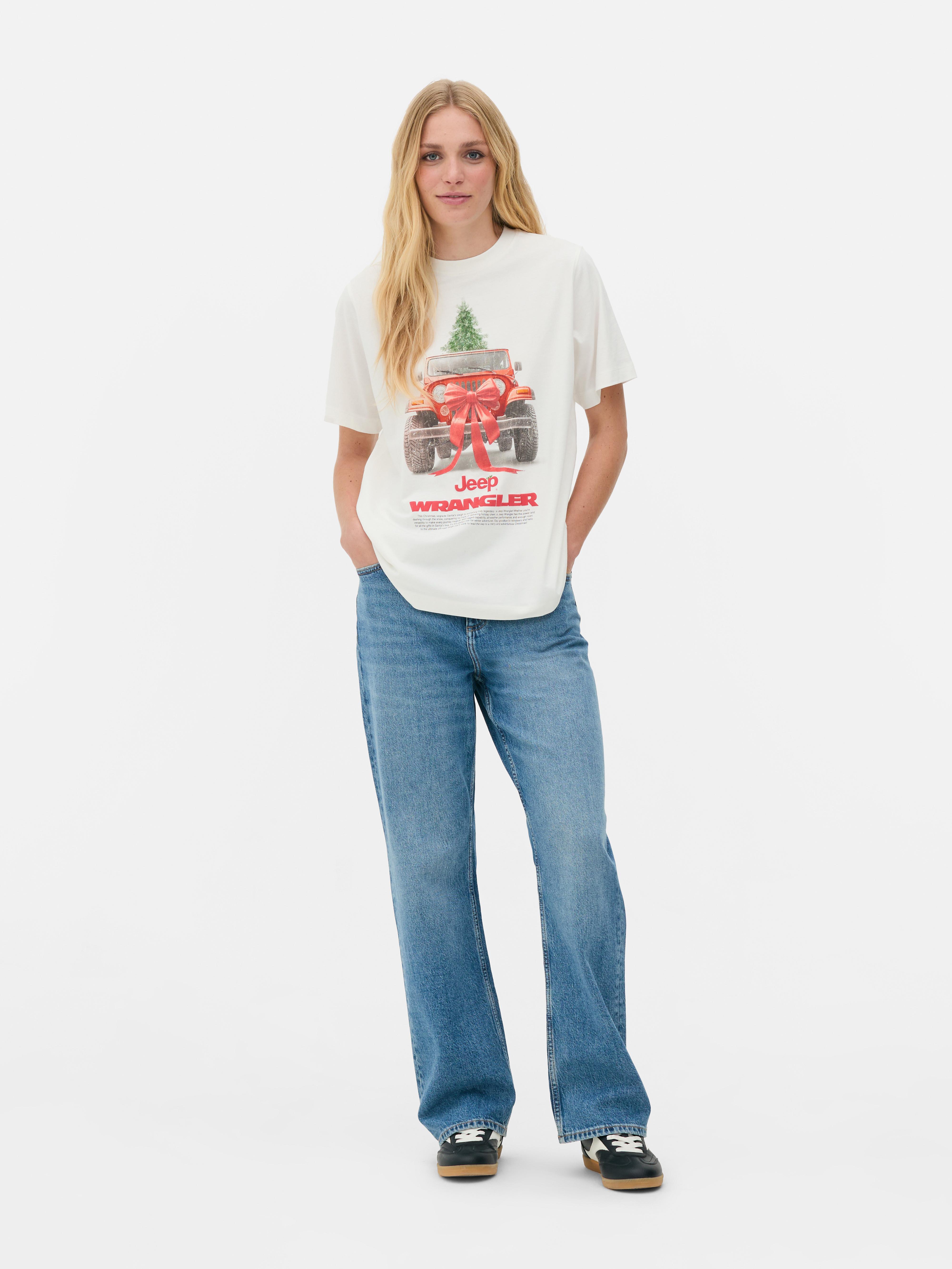 Jeep Wrangler Cotton Christmas Tee