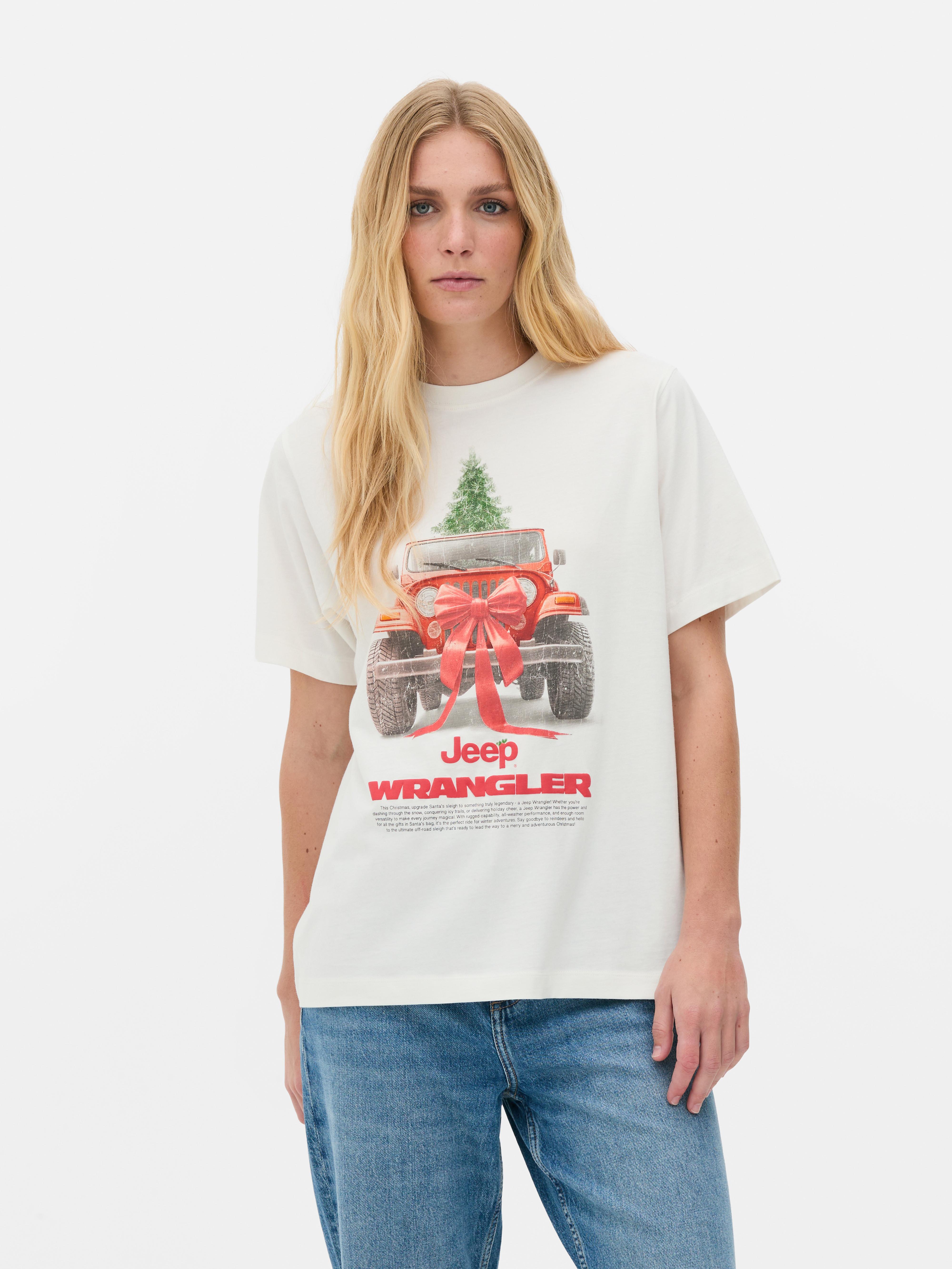 Jeep Wrangler Cotton Christmas Tee
