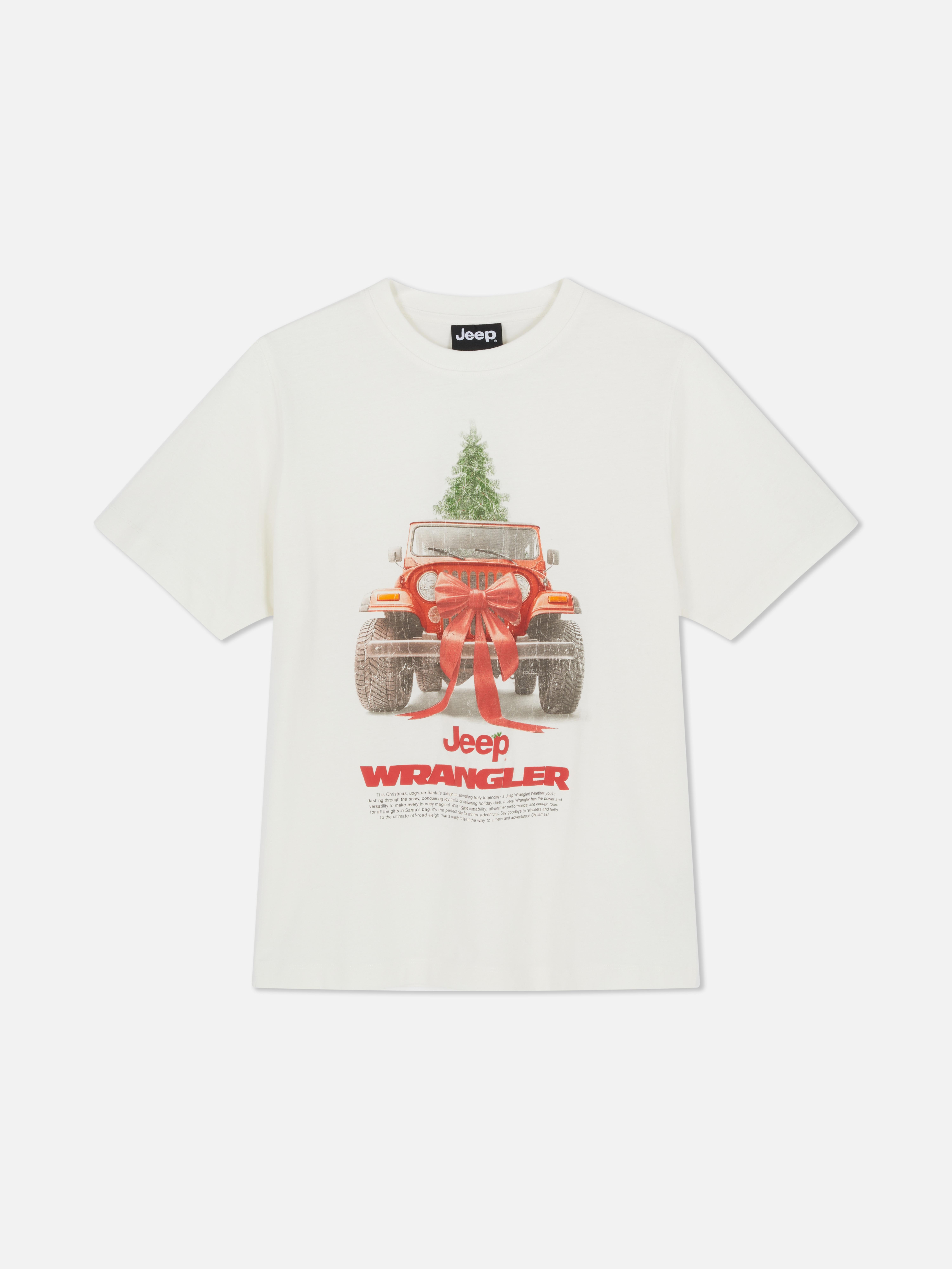 Jeep Wrangler Cotton Christmas Tee