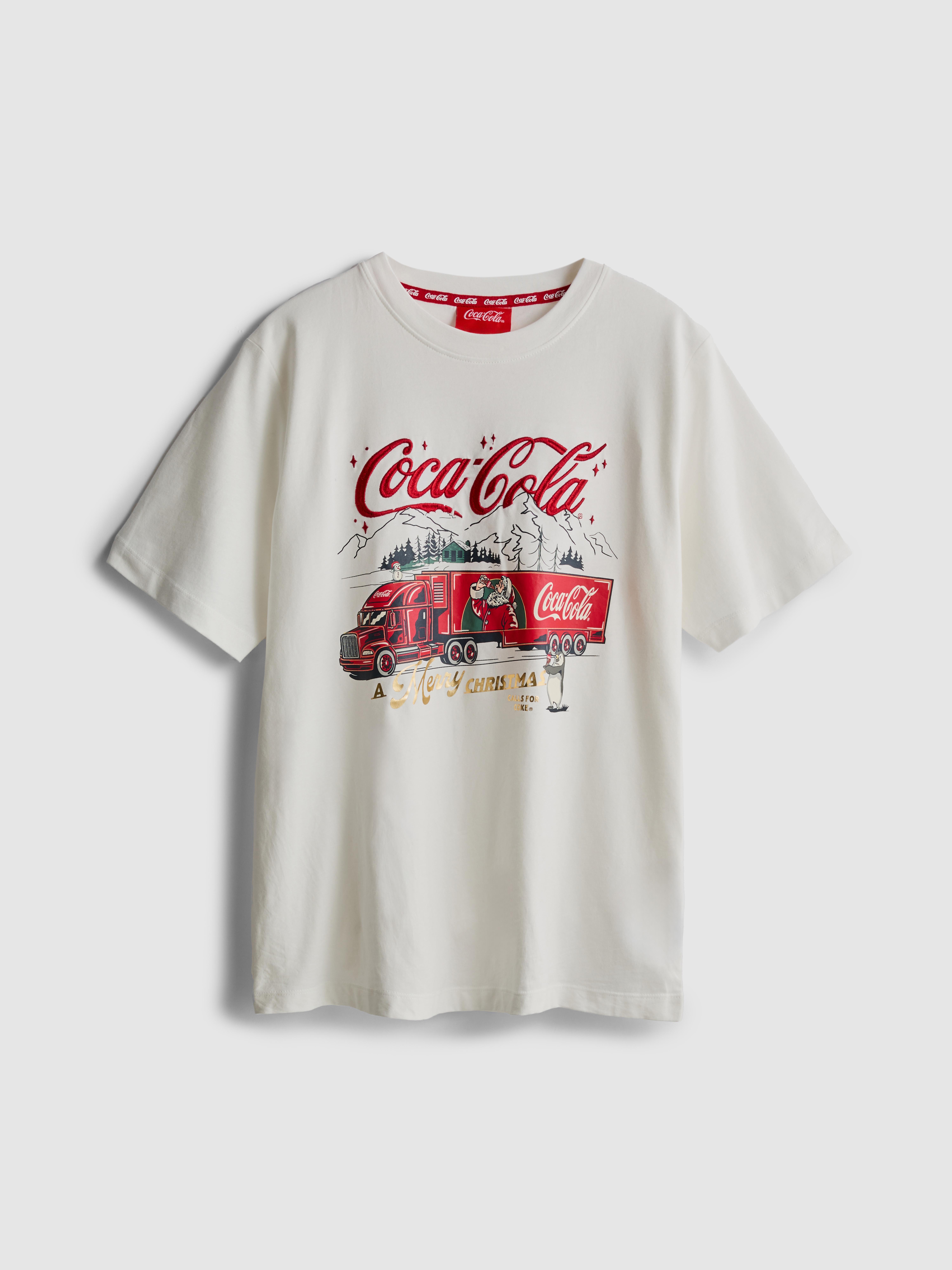 Coca Cola Cotton Christmas Tee