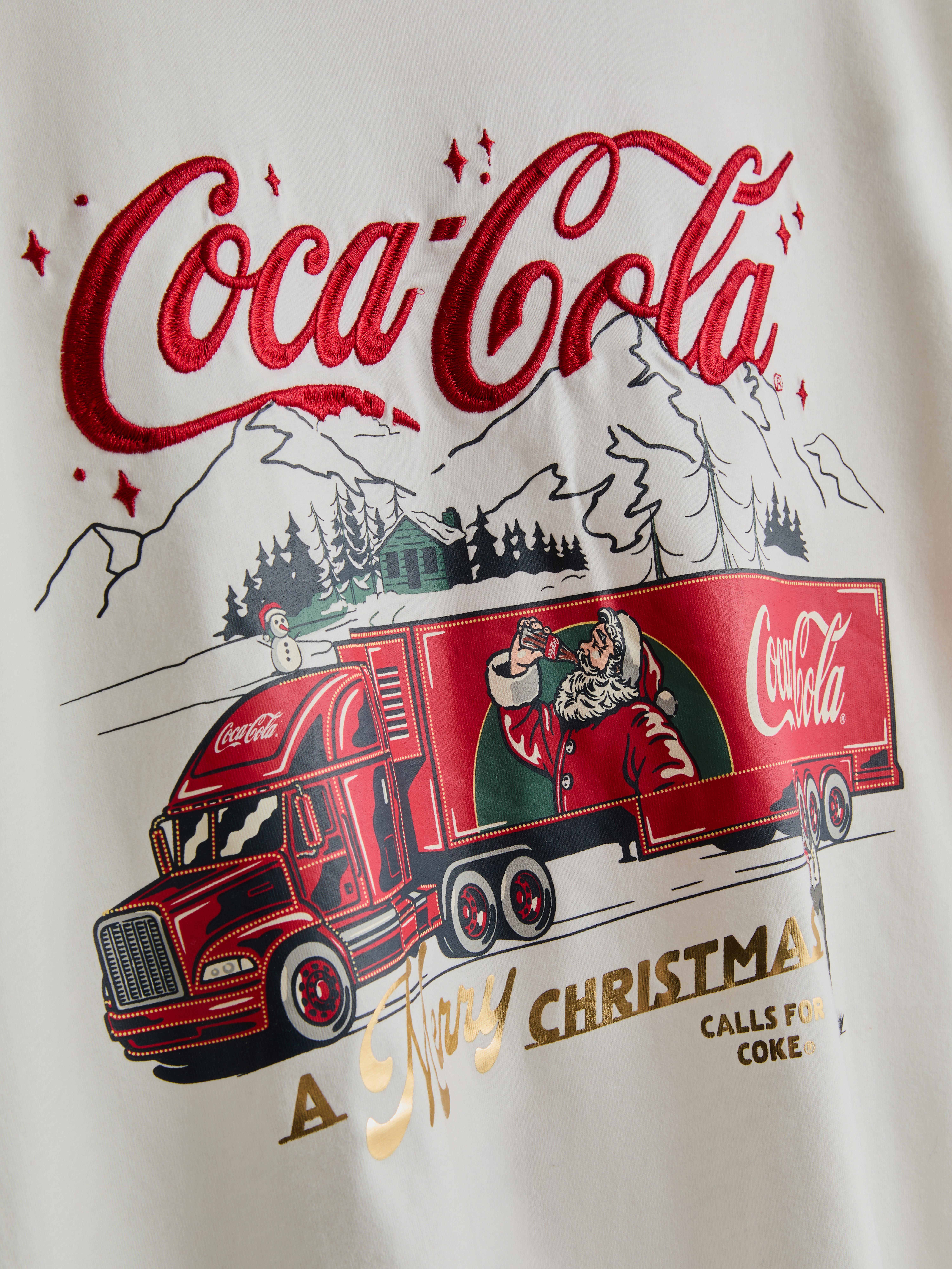 Coca Cola Cotton Christmas Tee