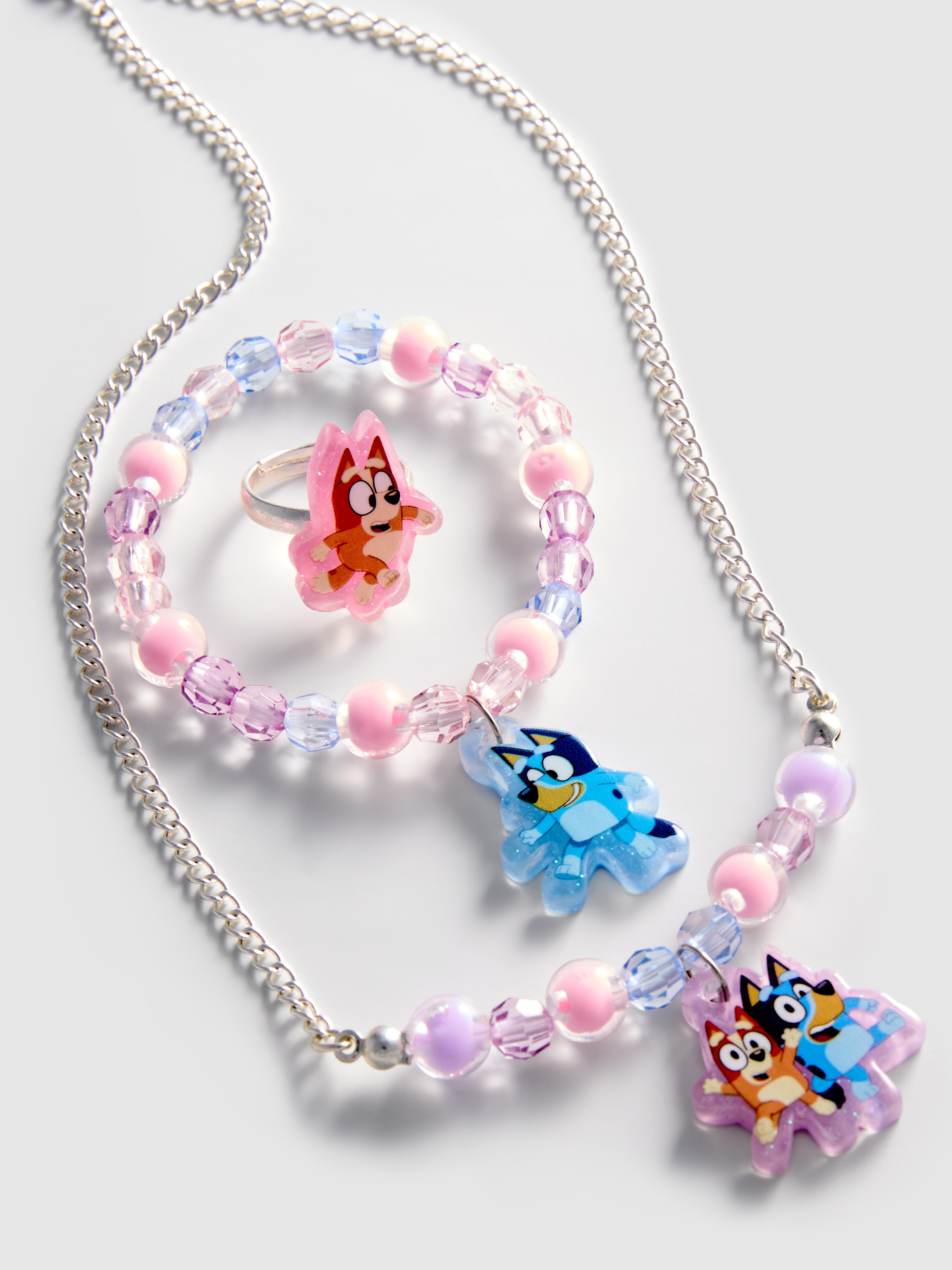 „Bluey“ Schmuck-Set, 3-teilig