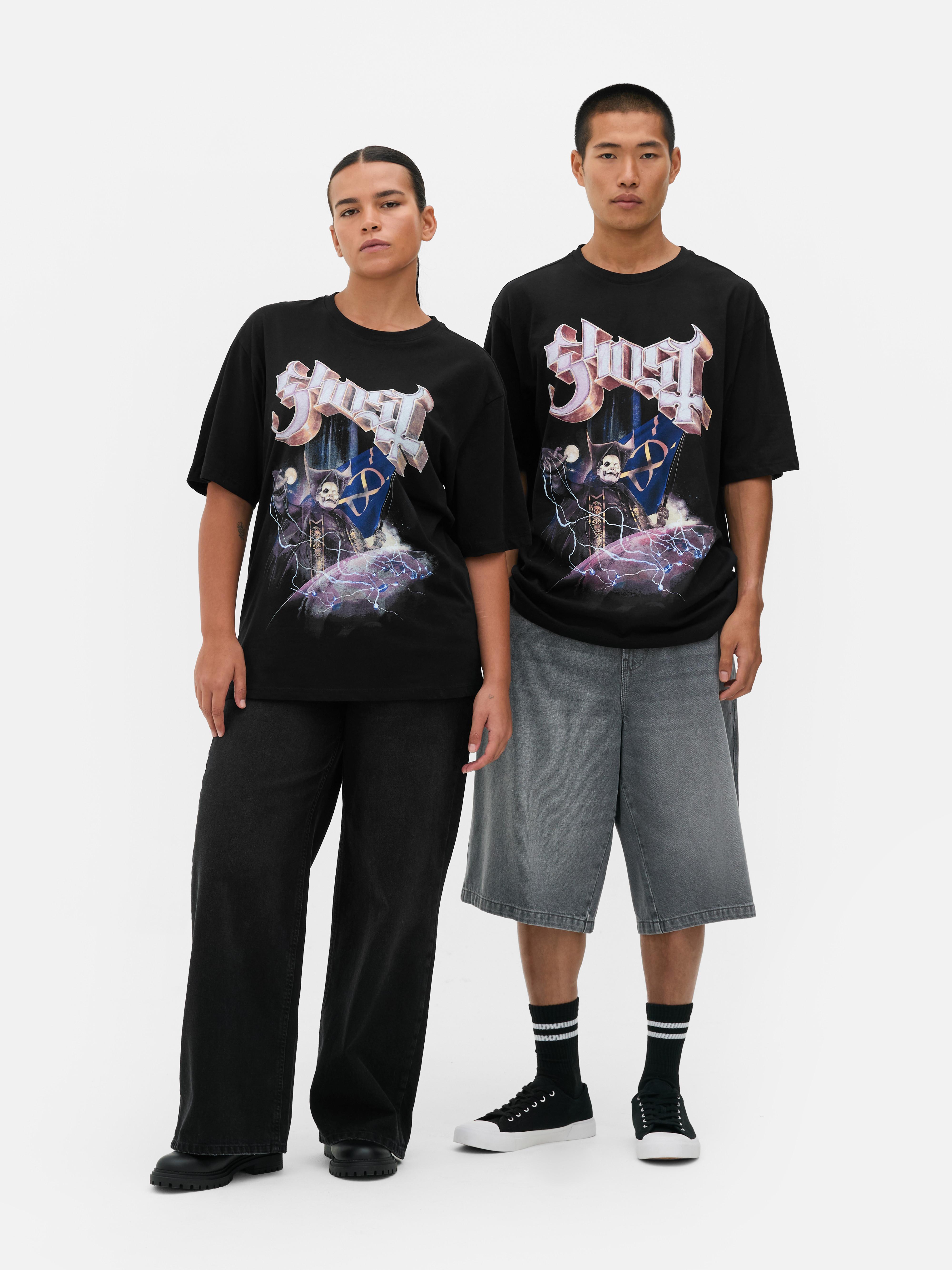T-shirt à motif Ghost