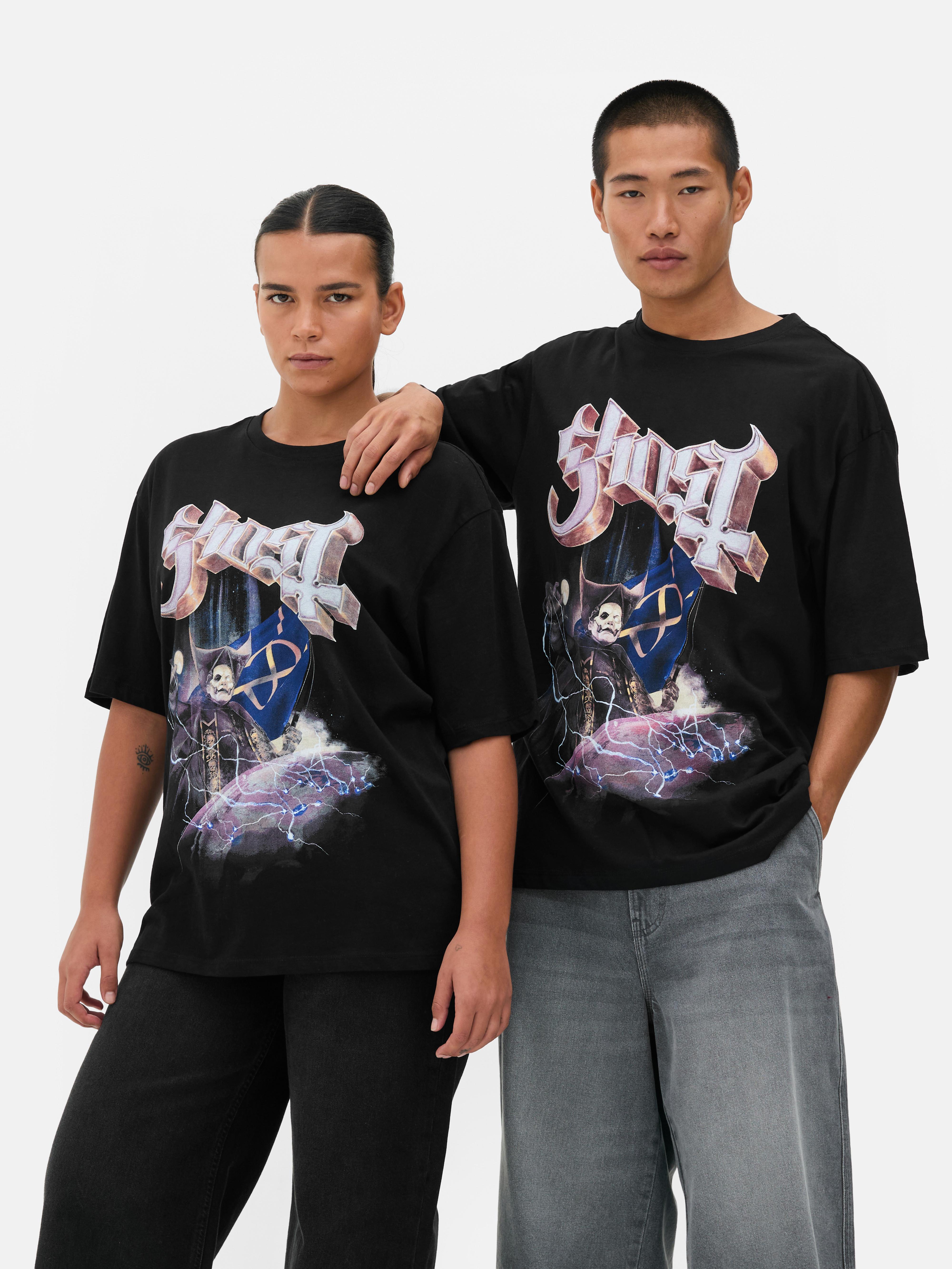 T-shirt à motif Ghost