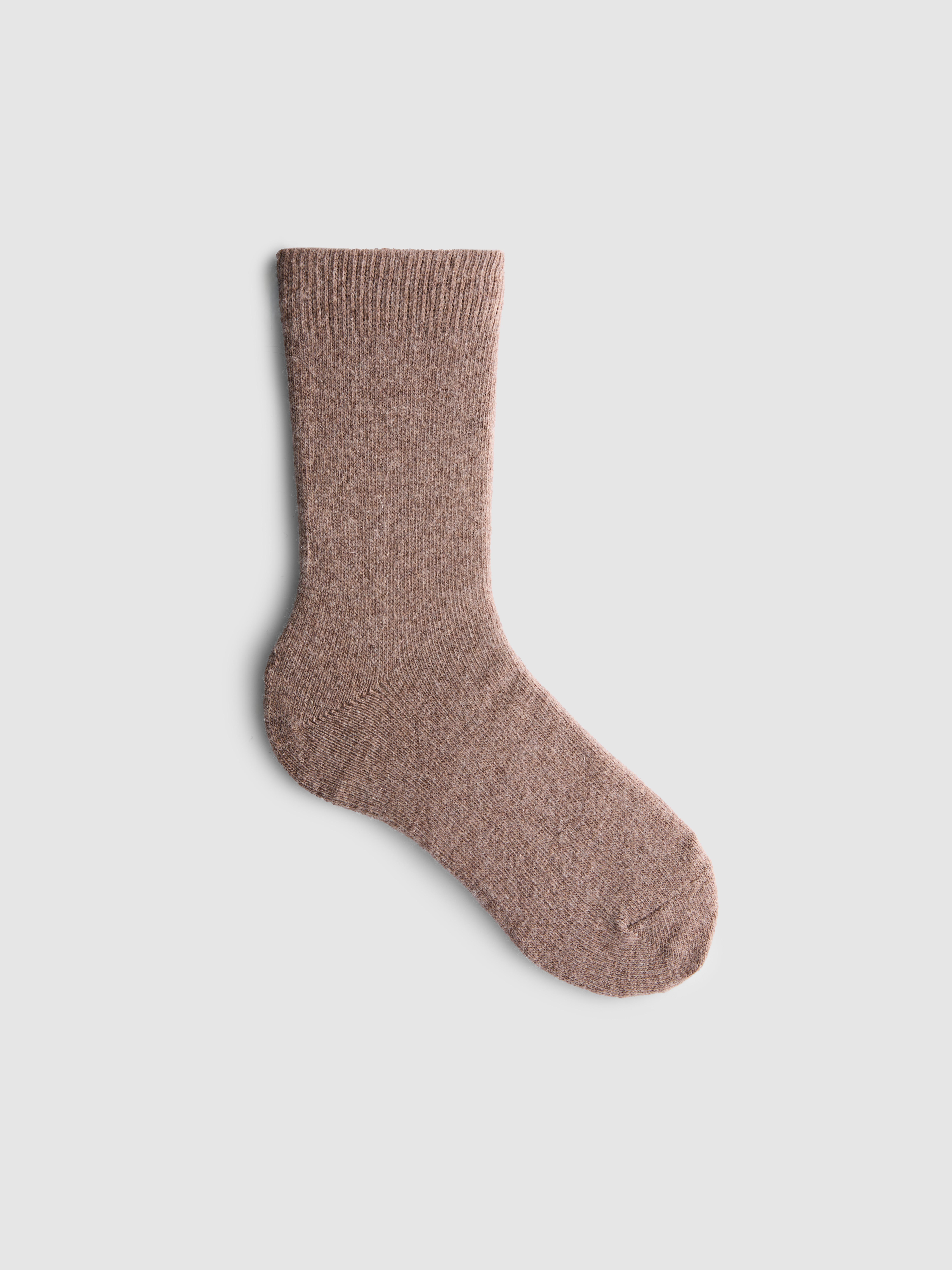 1pk The Edit Cashmere Blend Crew Socks