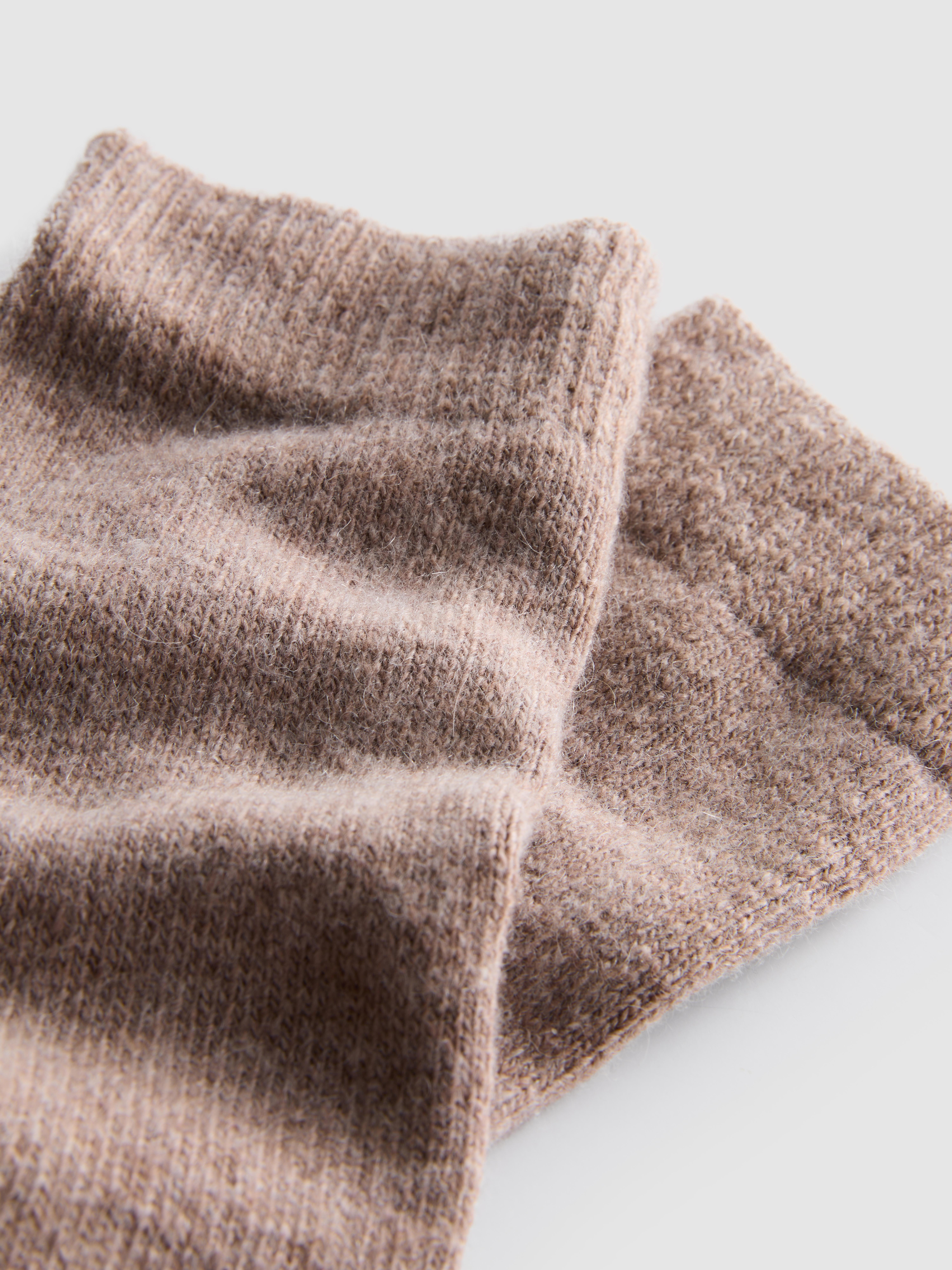 1pk The Edit Cashmere Blend Crew Socks