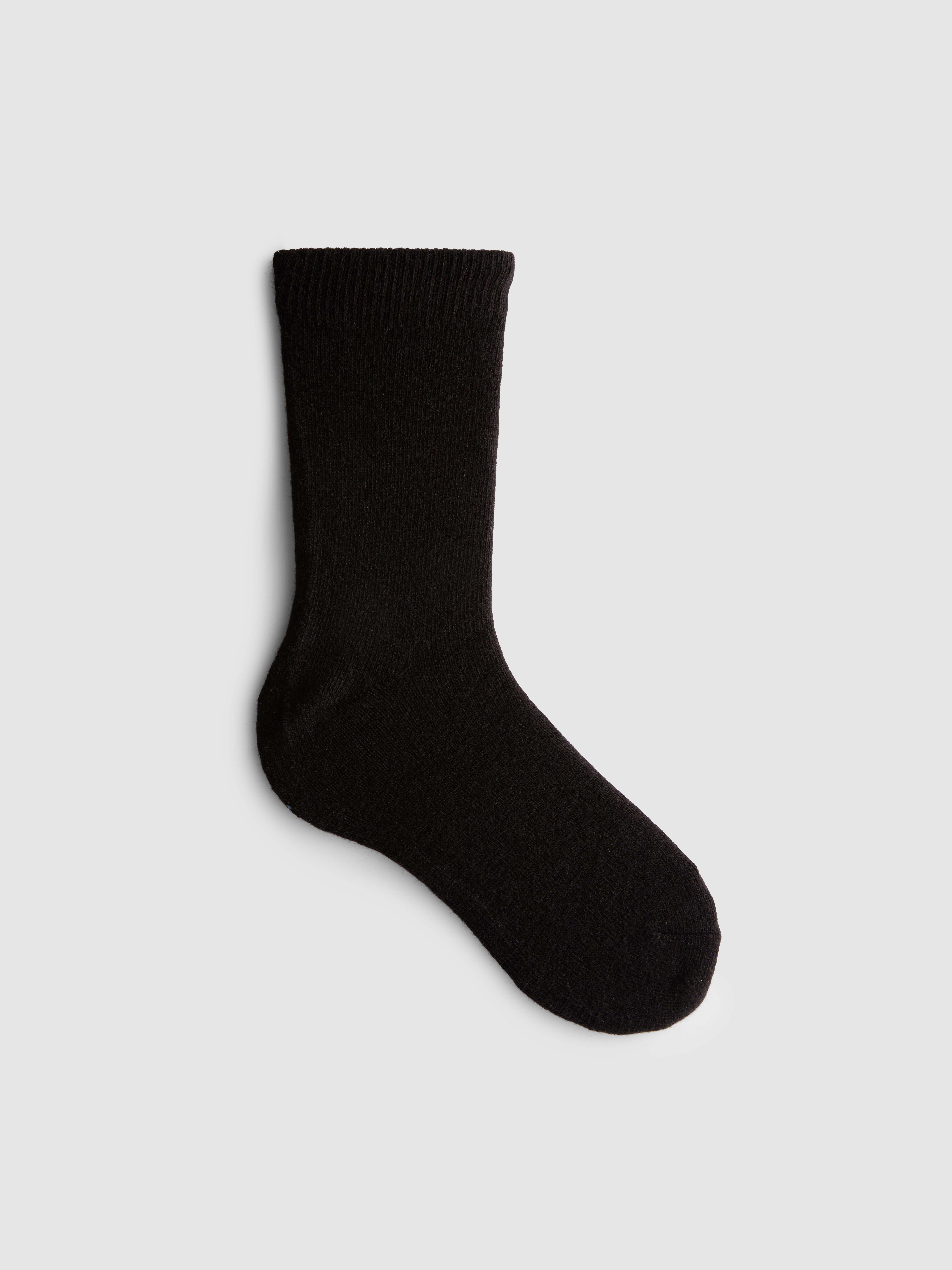 1pk The Edit Cashmere Blend Crew Socks
