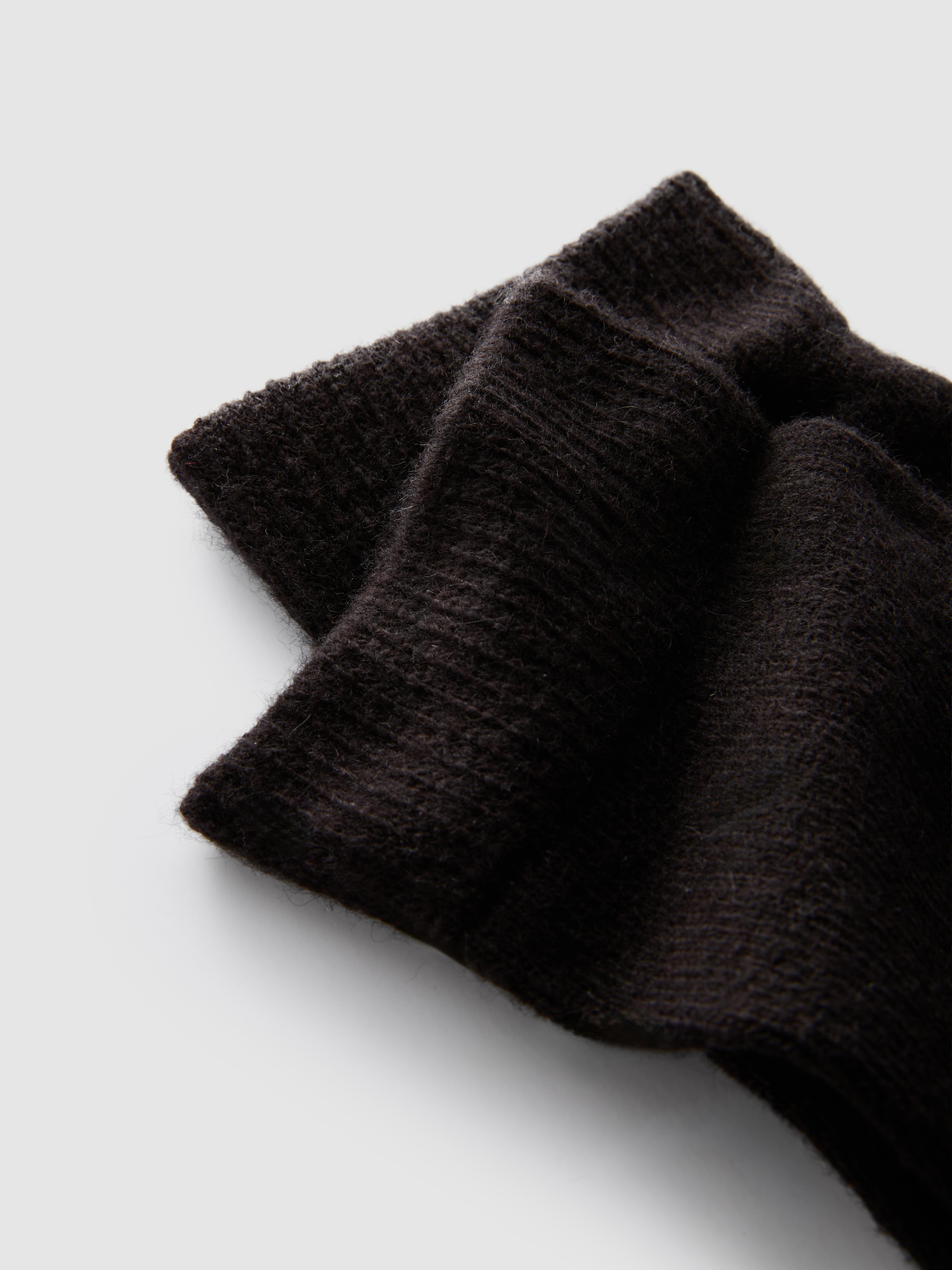 1pk The Edit Cashmere Blend Crew Socks