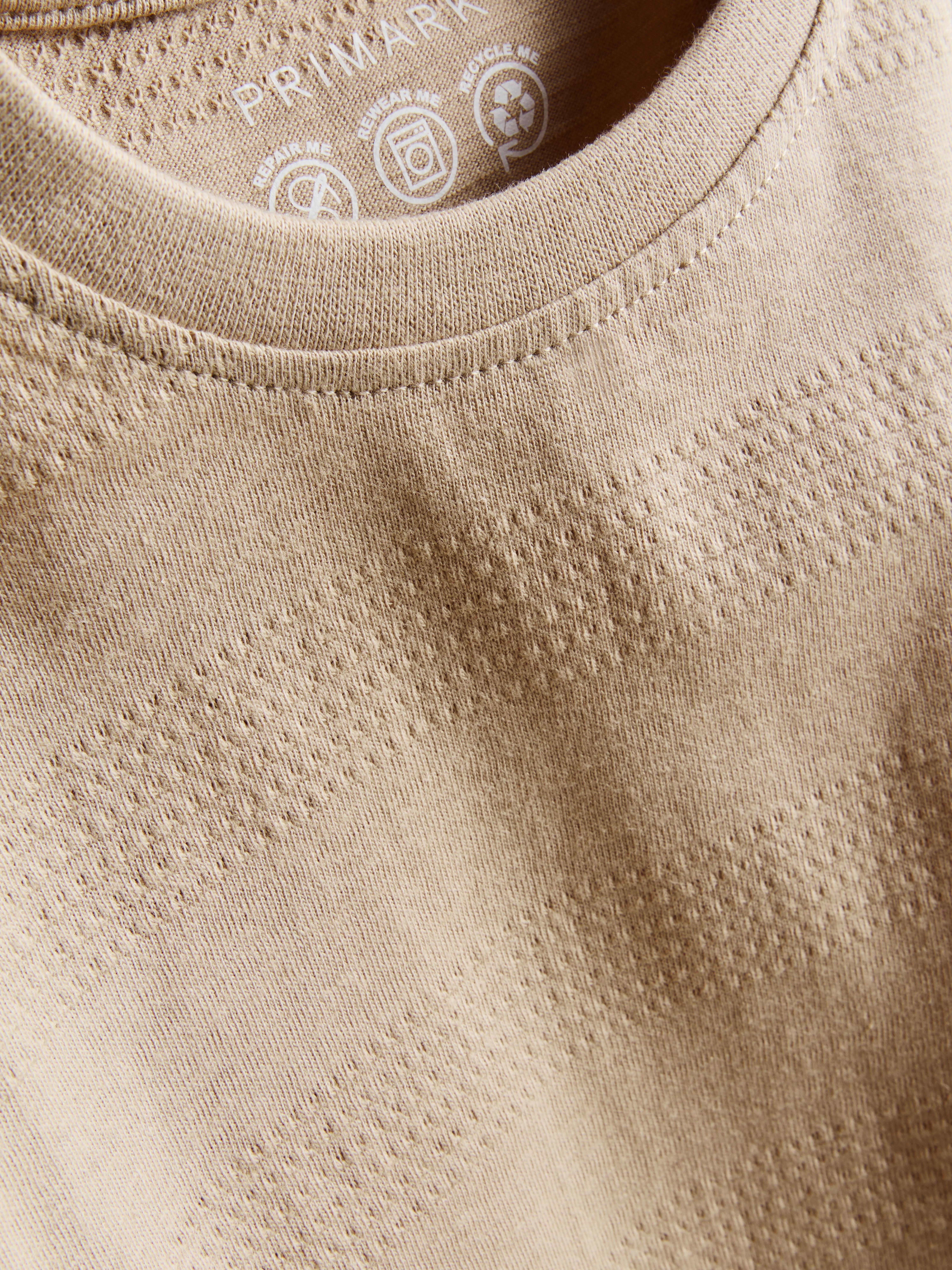 1.5-8yrs | Popcorn Textured T-Shirt